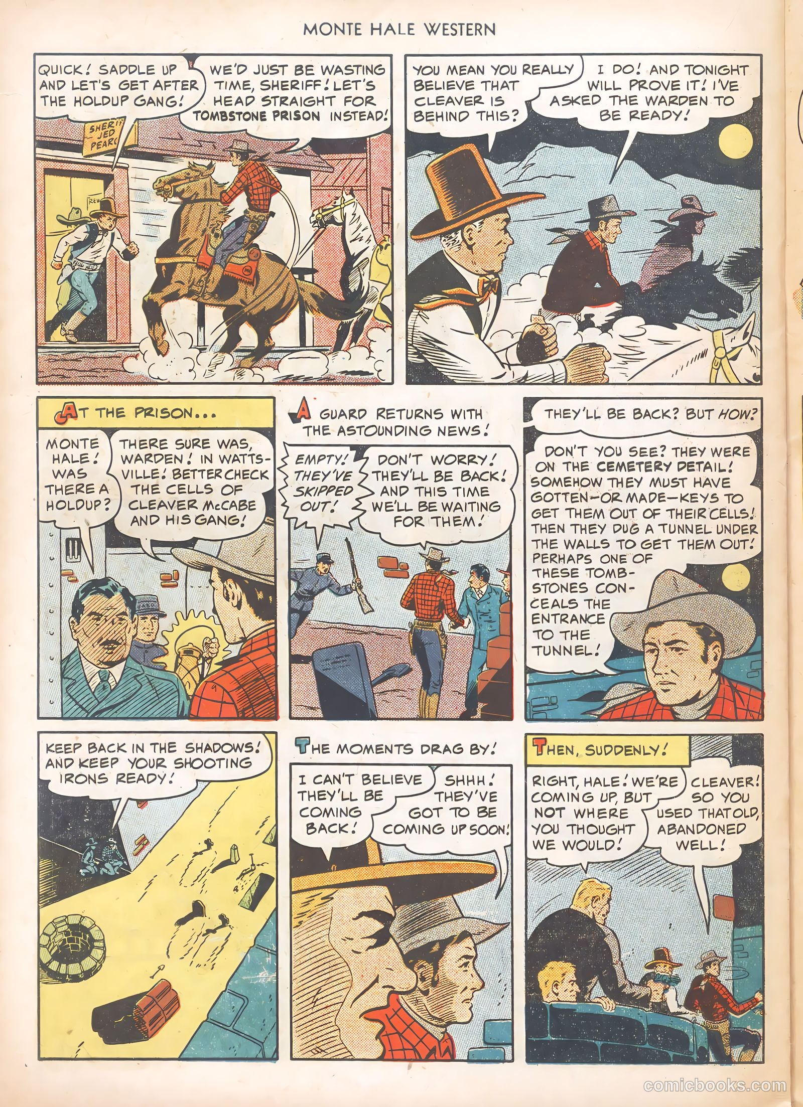 Monte Hale Western #49 (1950) — page 22 of 36