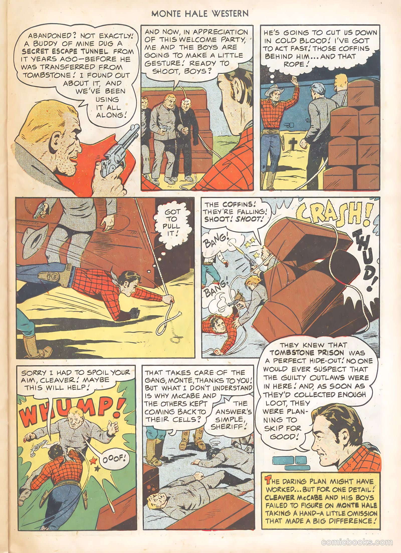 Monte Hale Western #49 (1950) — page 23 of 36