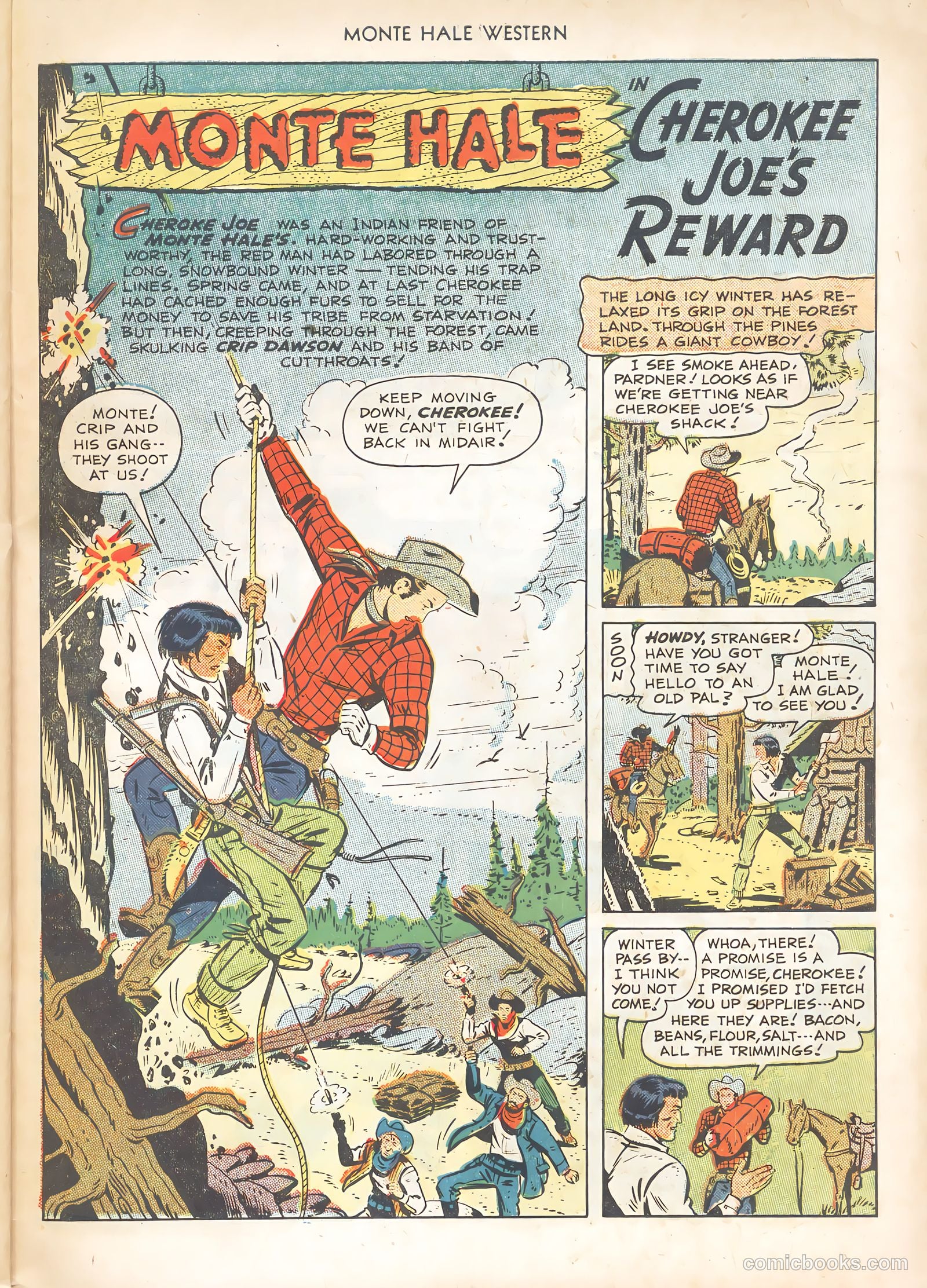 Monte Hale Western #49 (1950) — page 27 of 36