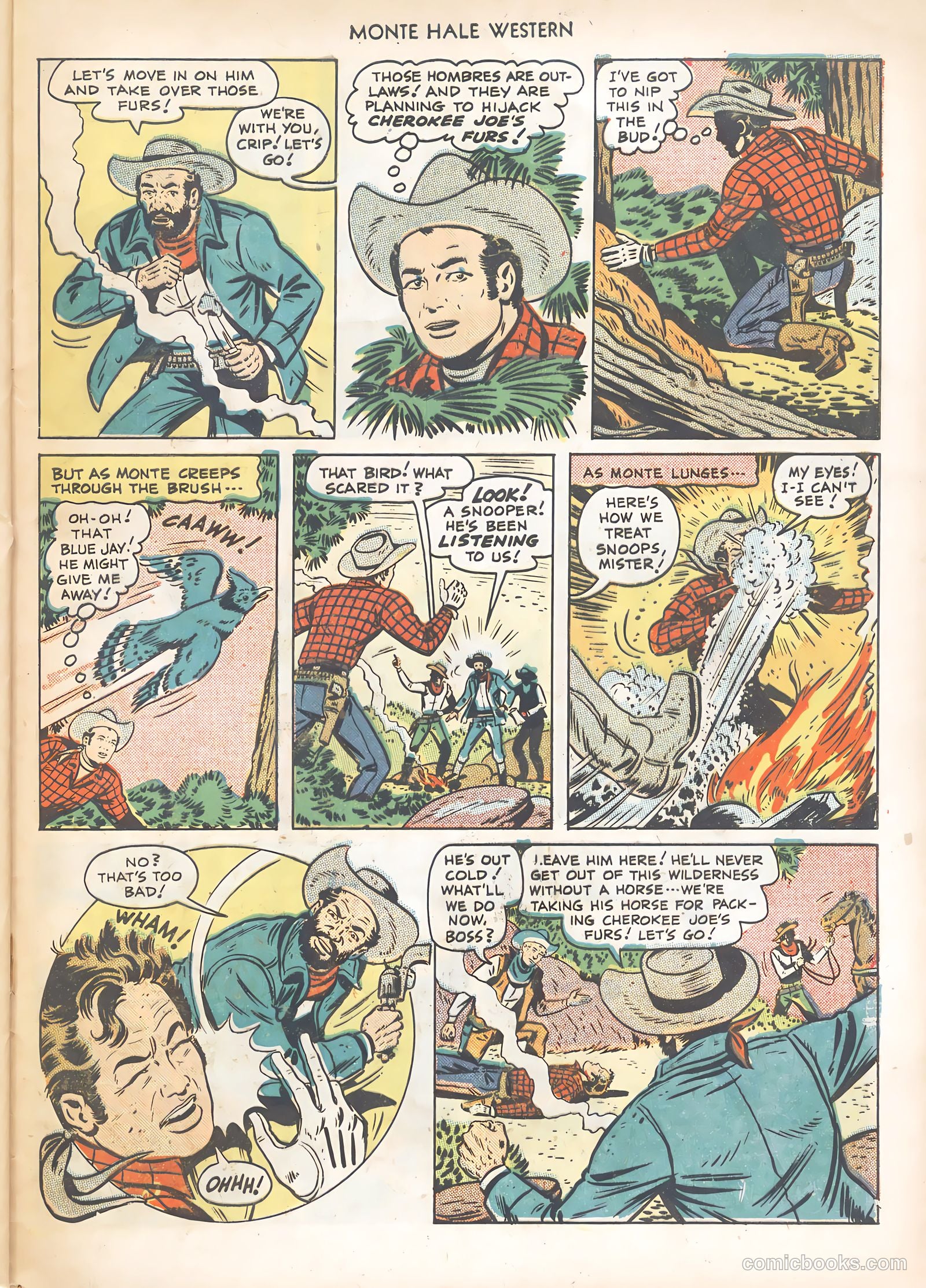 Monte Hale Western #49 (1950) — page 29 of 36