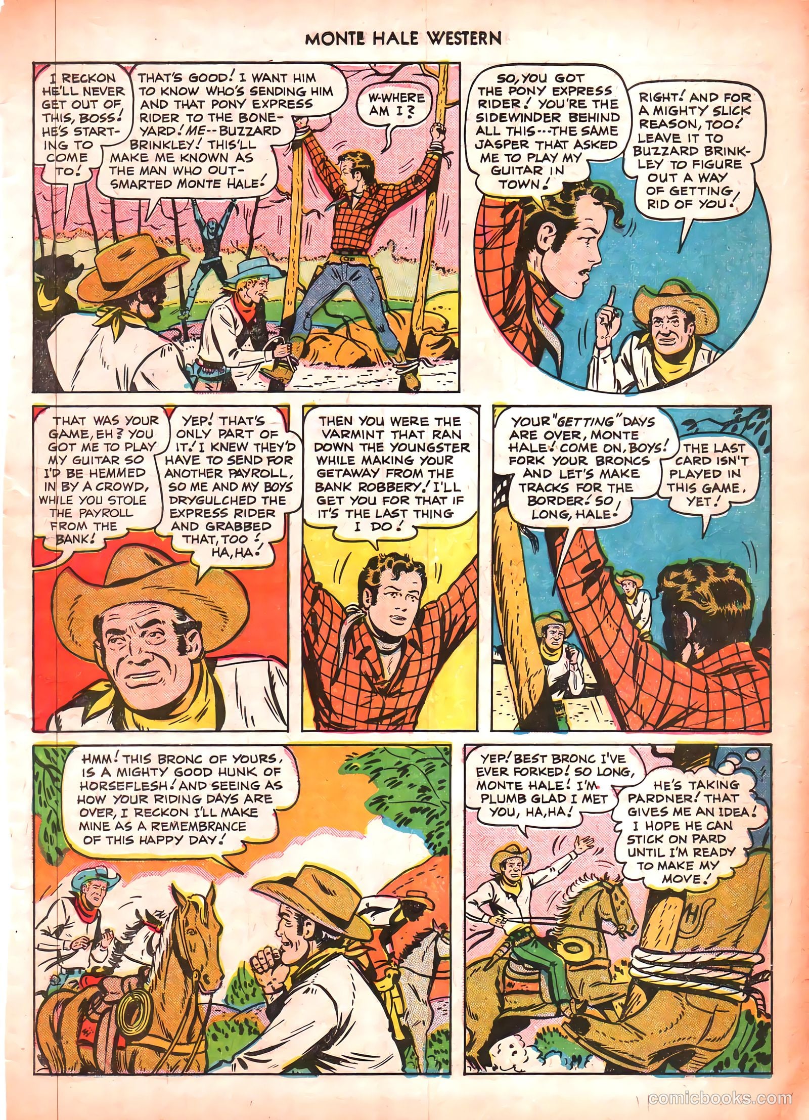 Monte Hale Western #50 (1951) — page 11 of 52