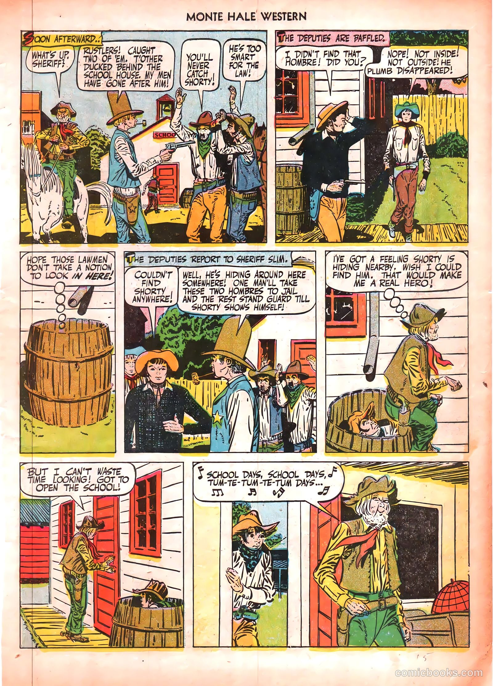 Monte Hale Western #50 (1951) — page 15 of 52