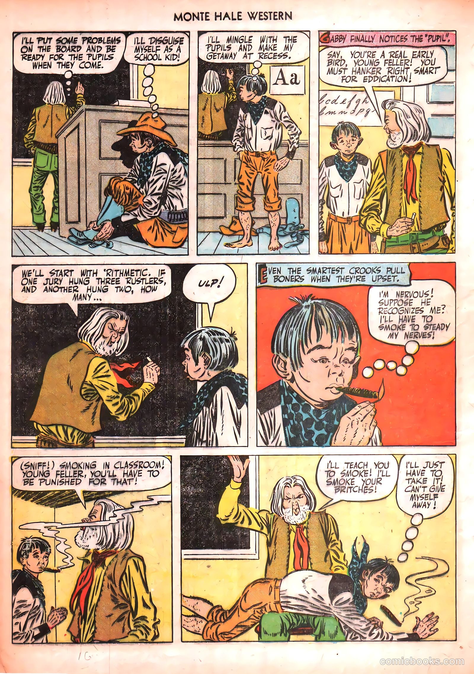 Monte Hale Western #50 (1951) — page 16 of 52