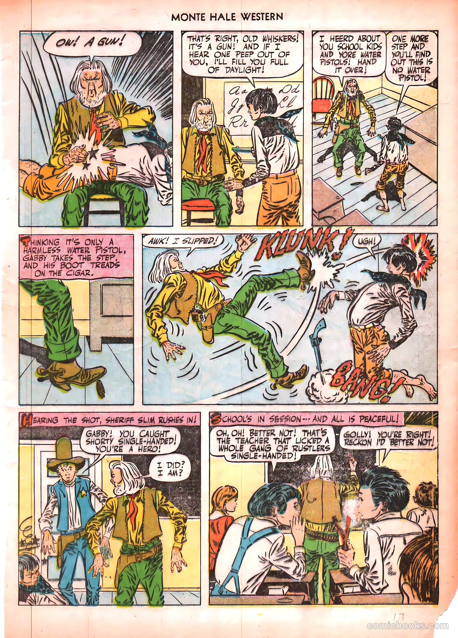 Monte Hale Western #50 (1951) — page 17 of 52