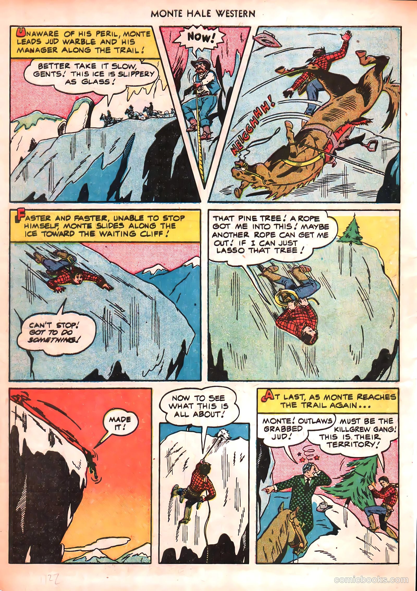 Monte Hale Western #50 (1951) — page 22 of 52
