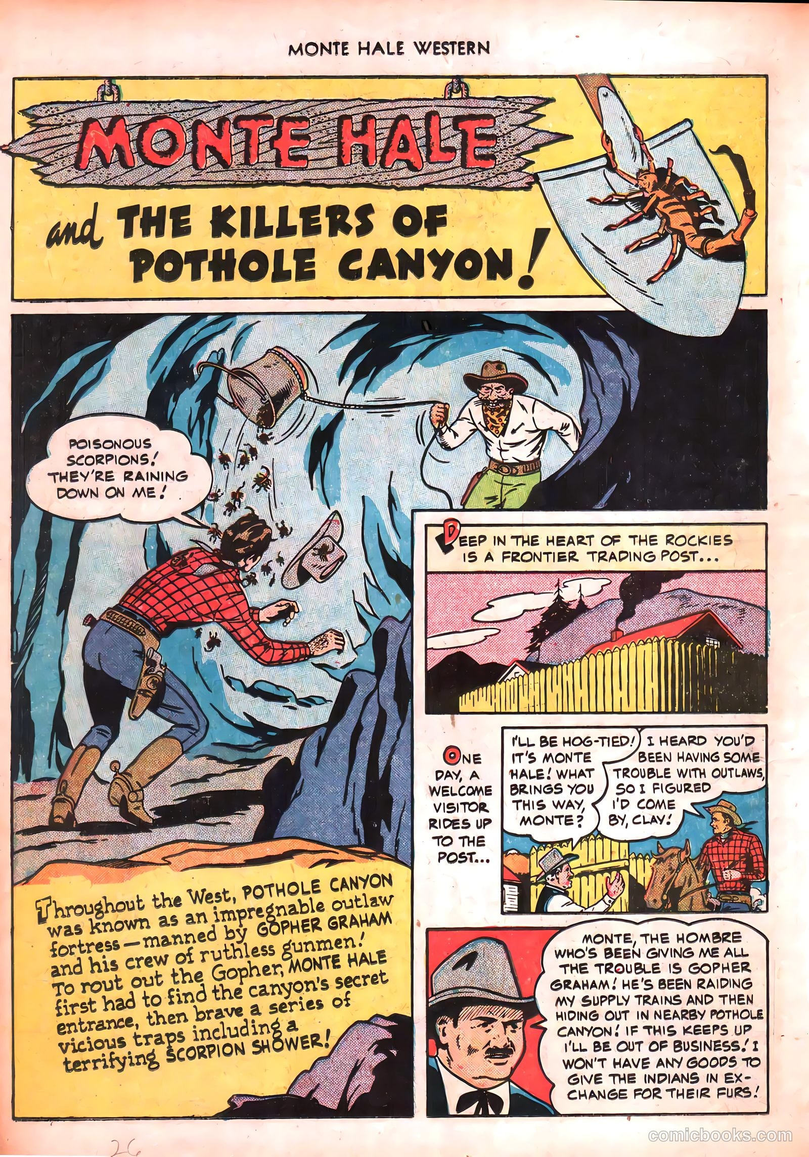 Monte Hale Western #50 (1951) — page 26 of 52