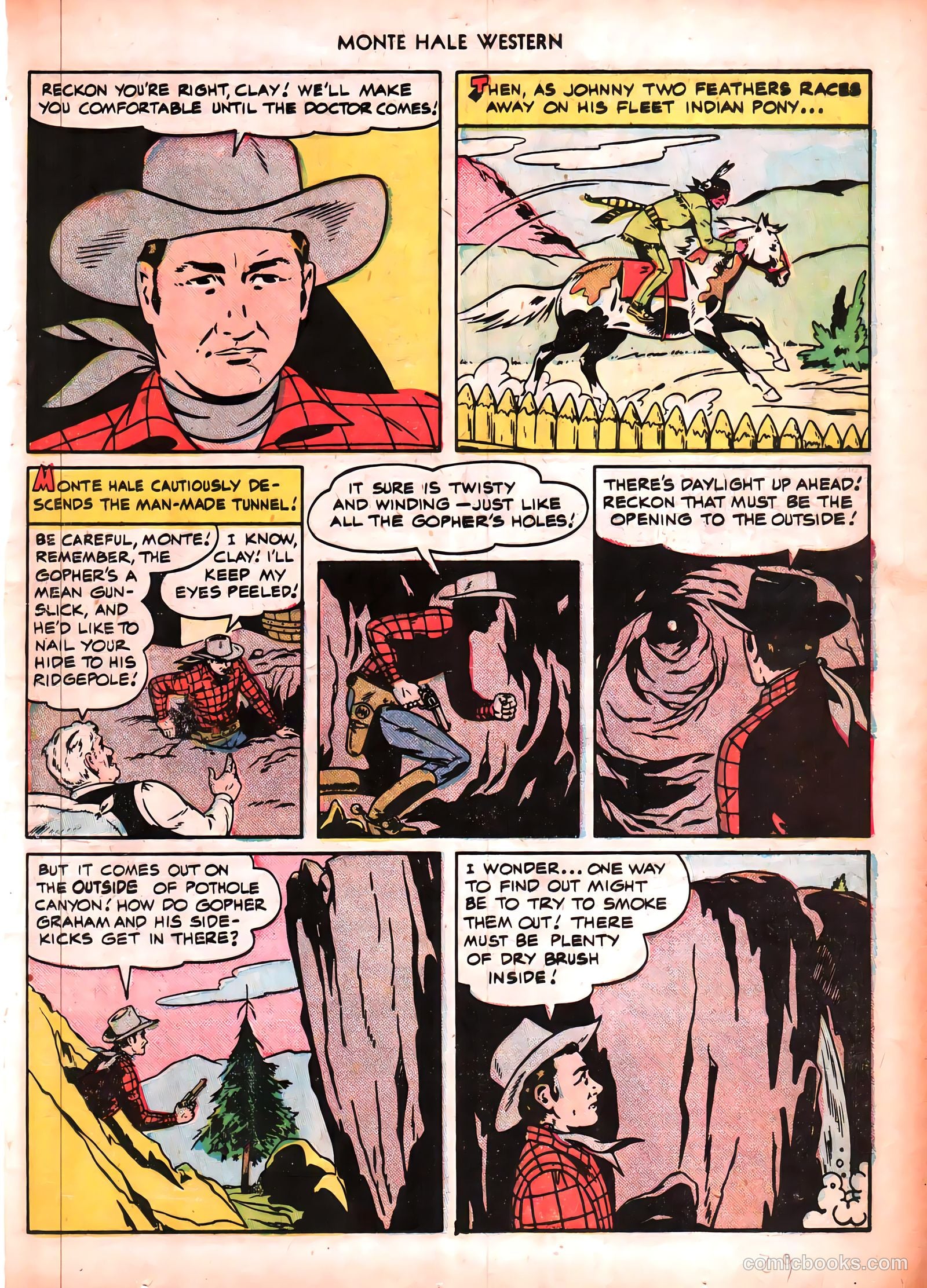 Monte Hale Western #50 (1951) — page 29 of 52