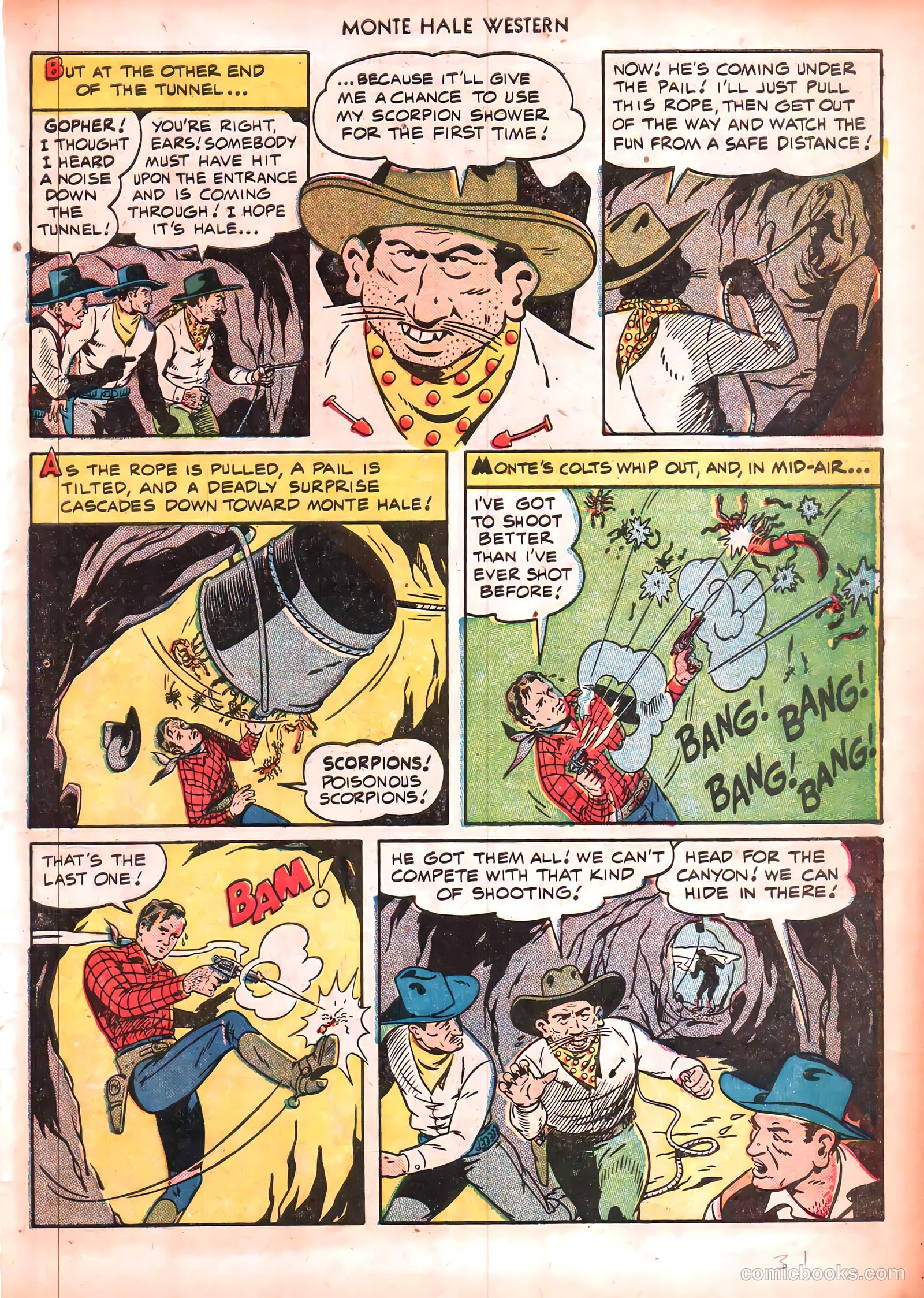 Monte Hale Western #50 (1951) — page 31 of 52