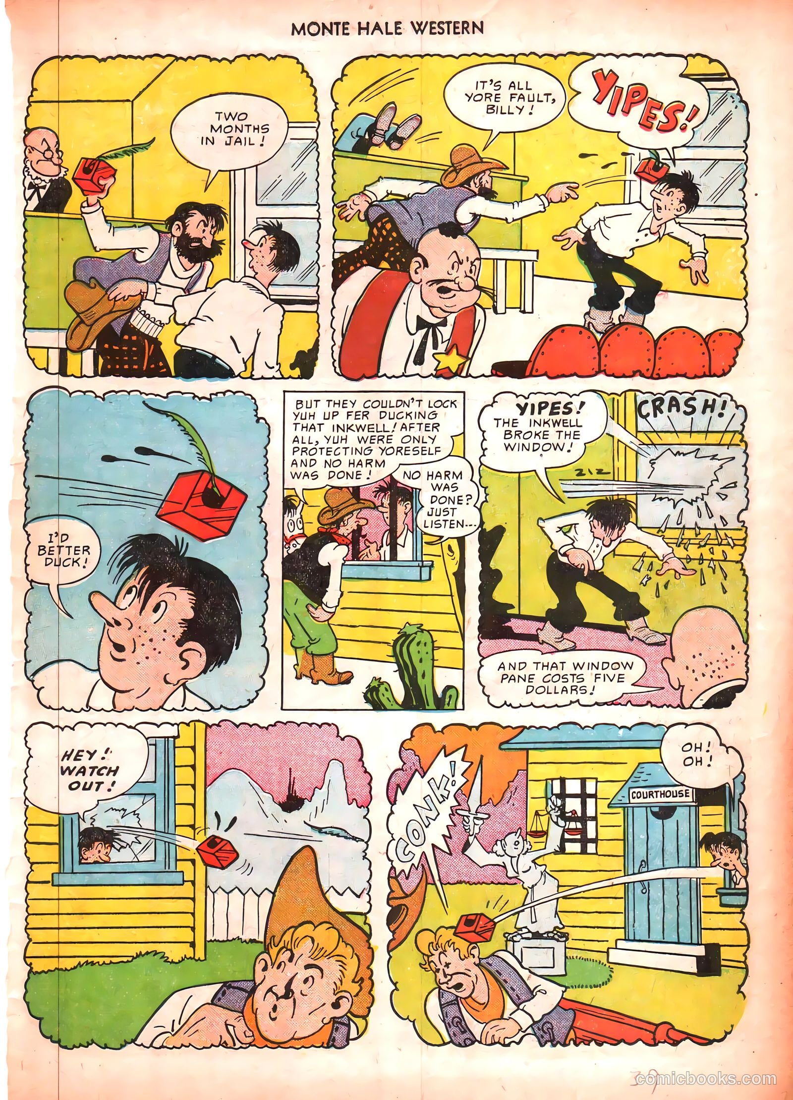 Monte Hale Western #50 (1951) — page 39 of 52