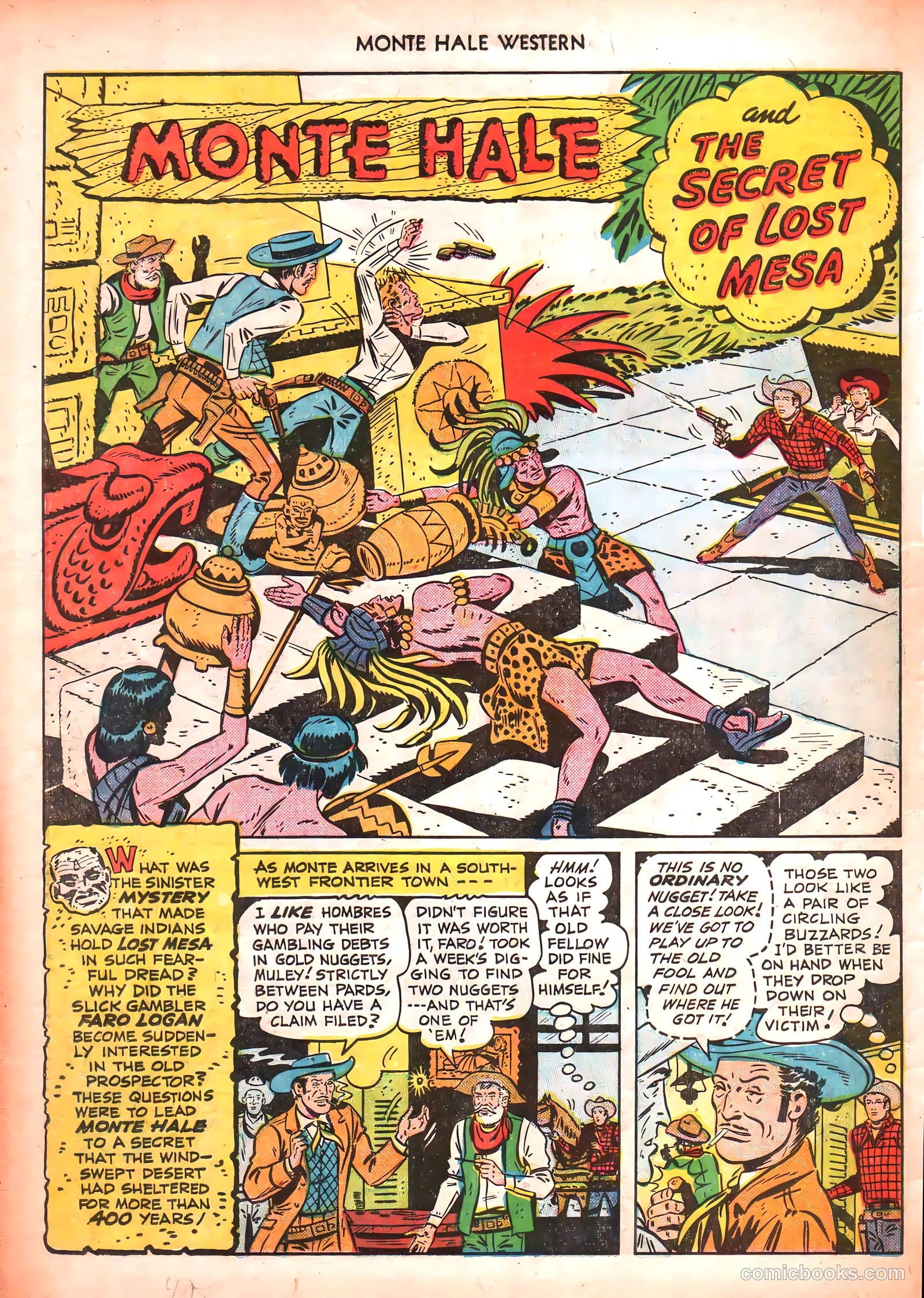 Monte Hale Western #50 (1951) — page 42 of 52
