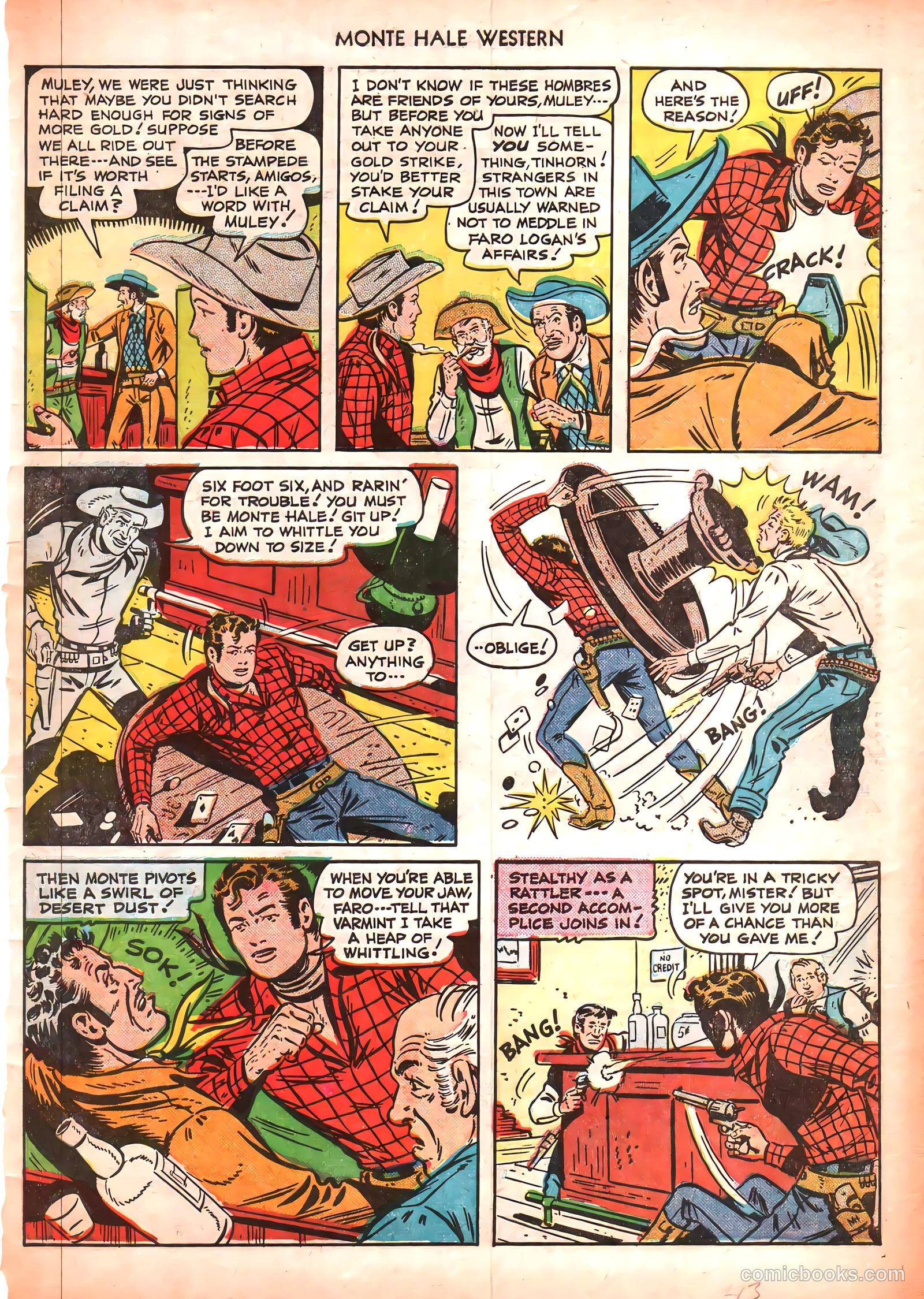 Monte Hale Western #50 (1951) — page 43 of 52