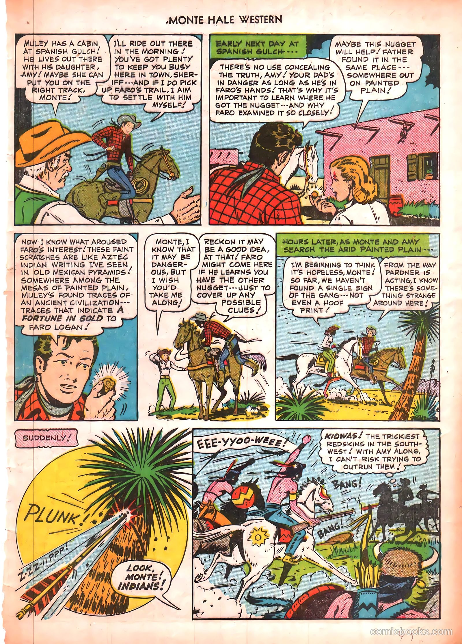 Monte Hale Western #50 (1951) — page 45 of 52