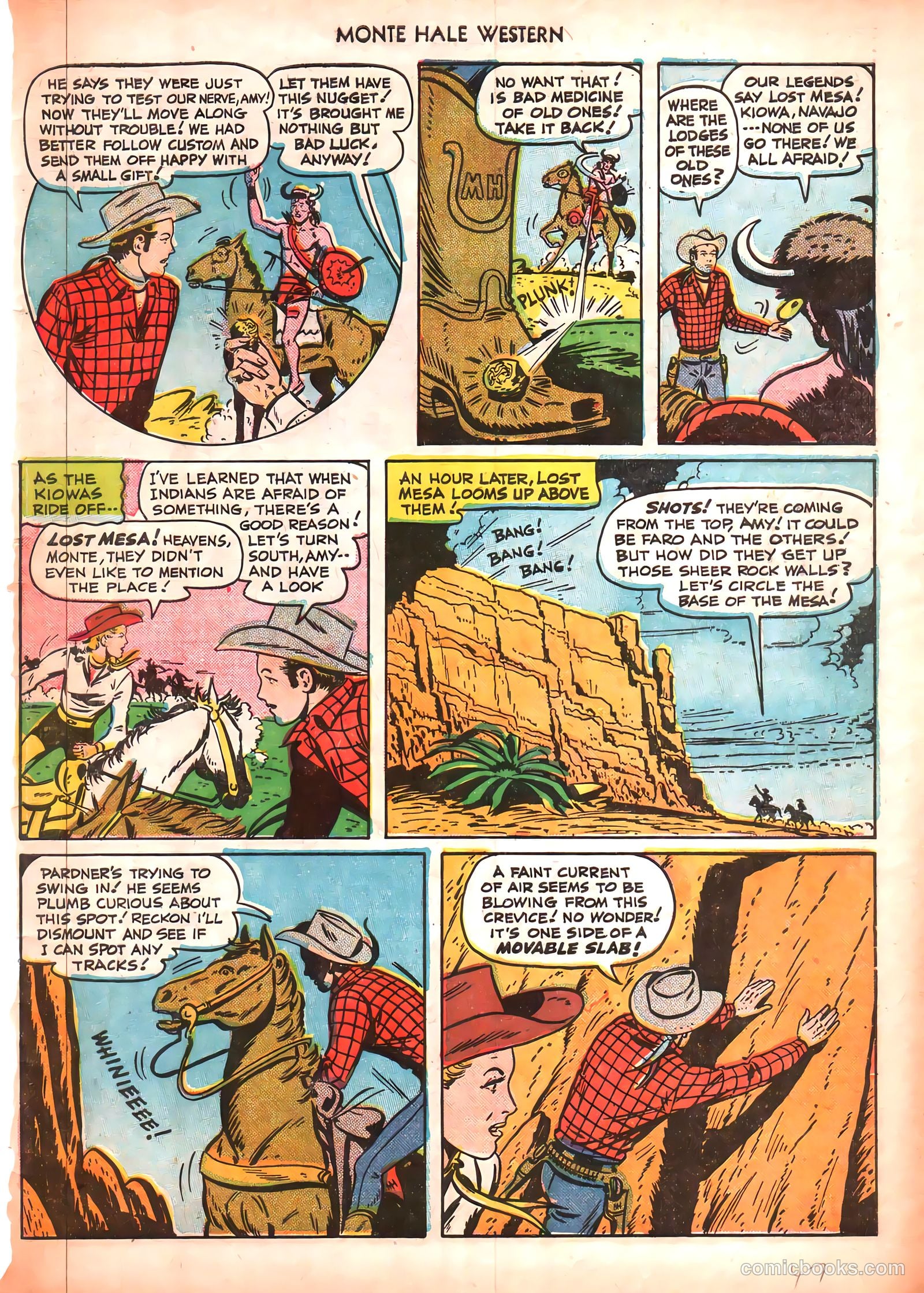 Monte Hale Western #50 (1951) — page 47 of 52