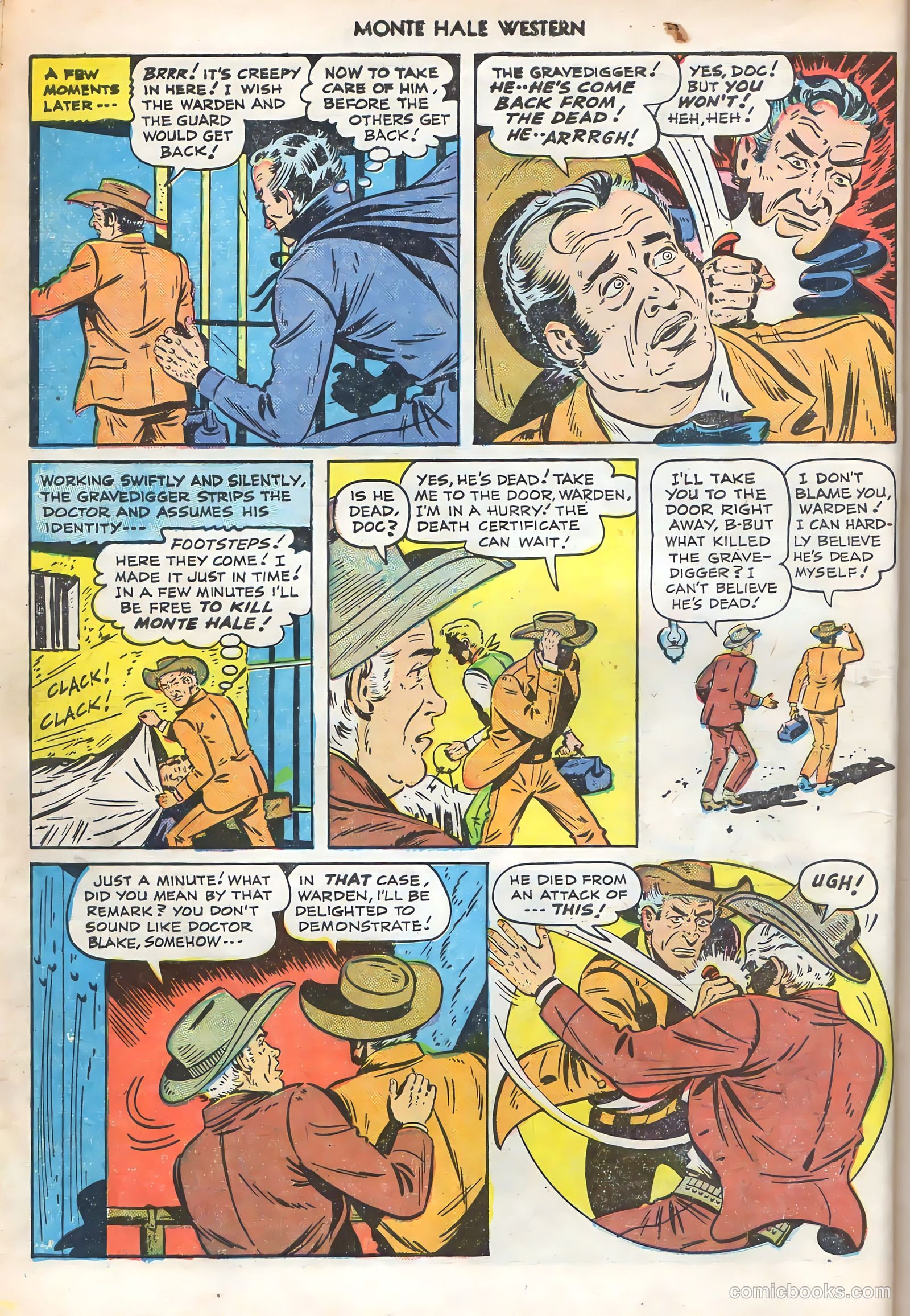 Monte Hale Western #51 (1950) — page 6 of 52