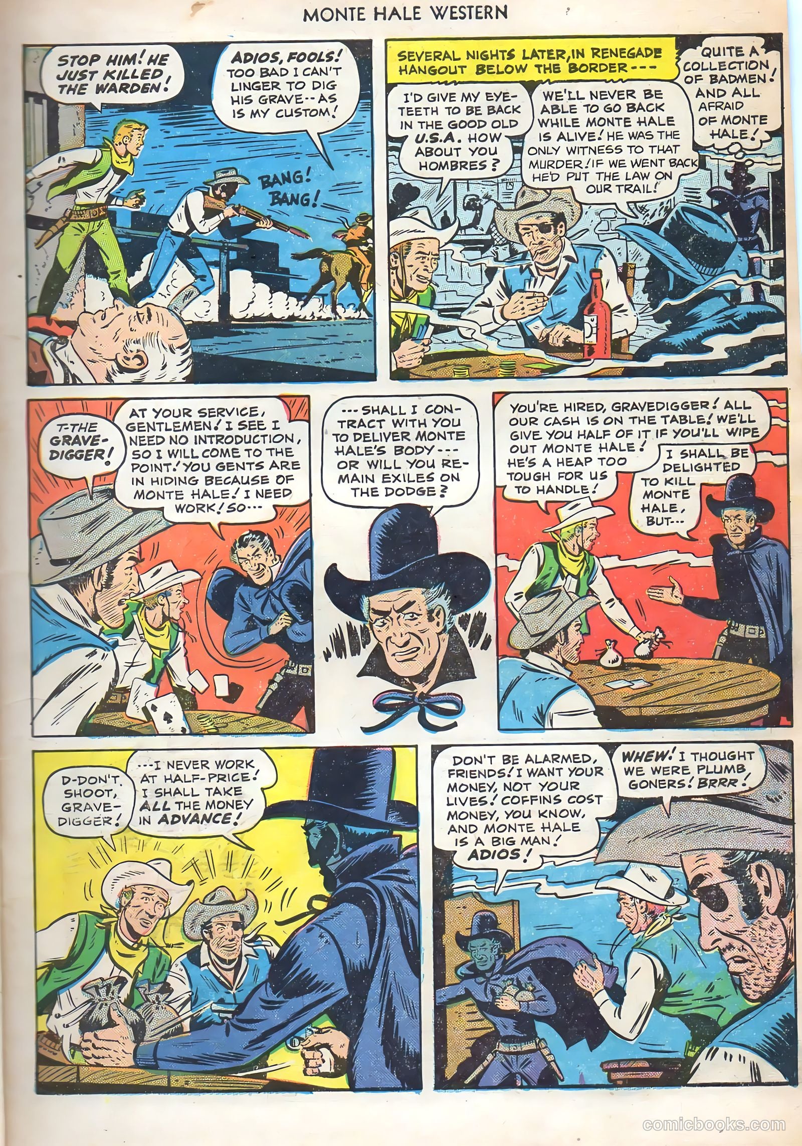 Monte Hale Western #51 (1950) — page 7 of 52