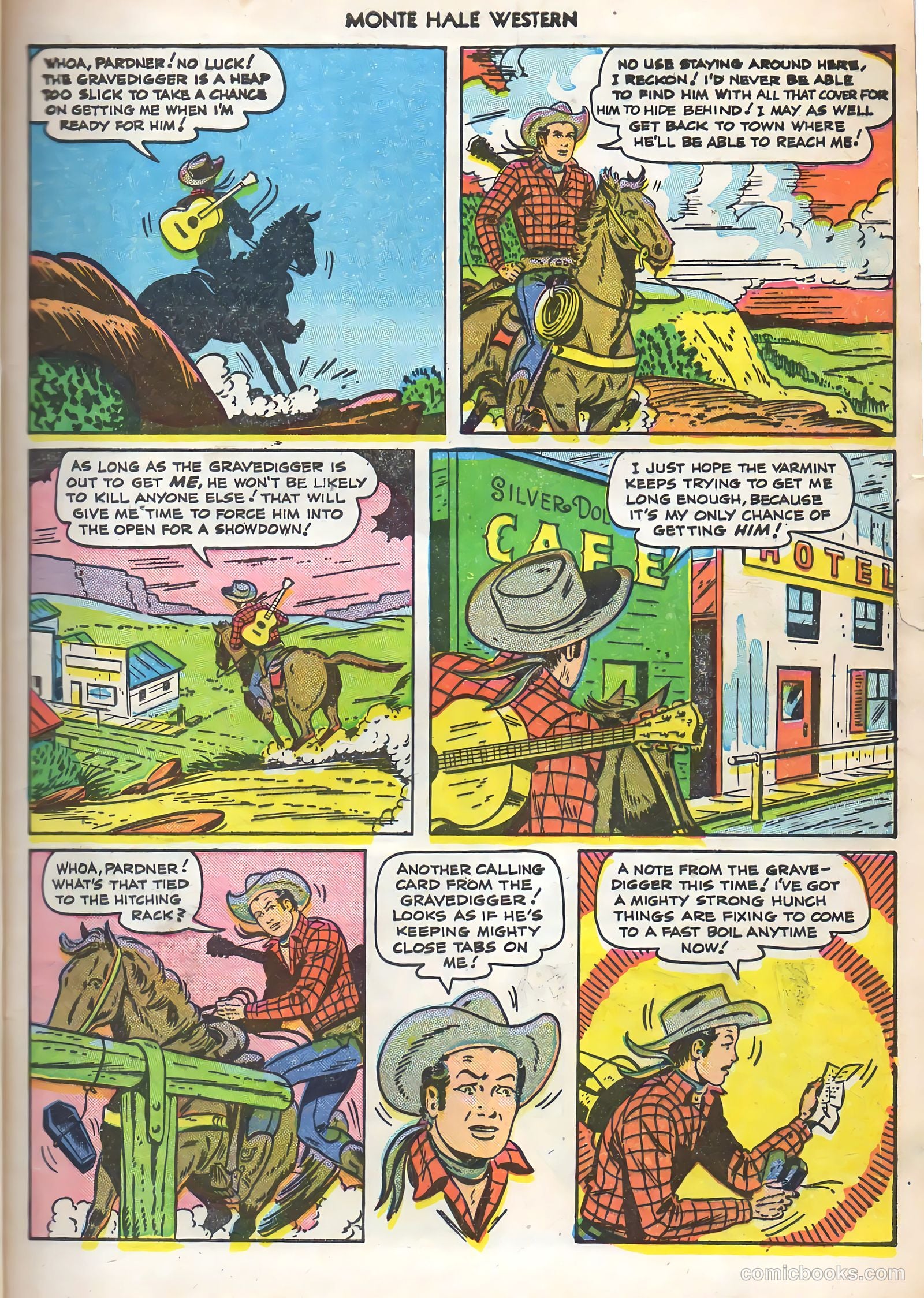 Monte Hale Western #51 (1950) — page 9 of 52
