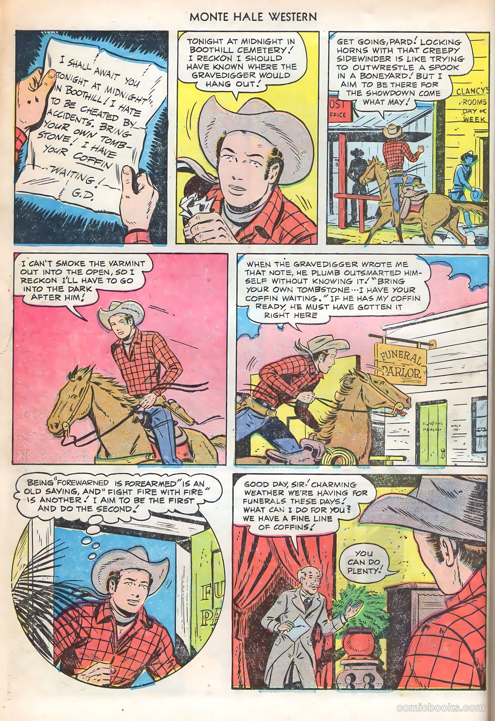 Monte Hale Western #51 (1950) — page 10 of 52