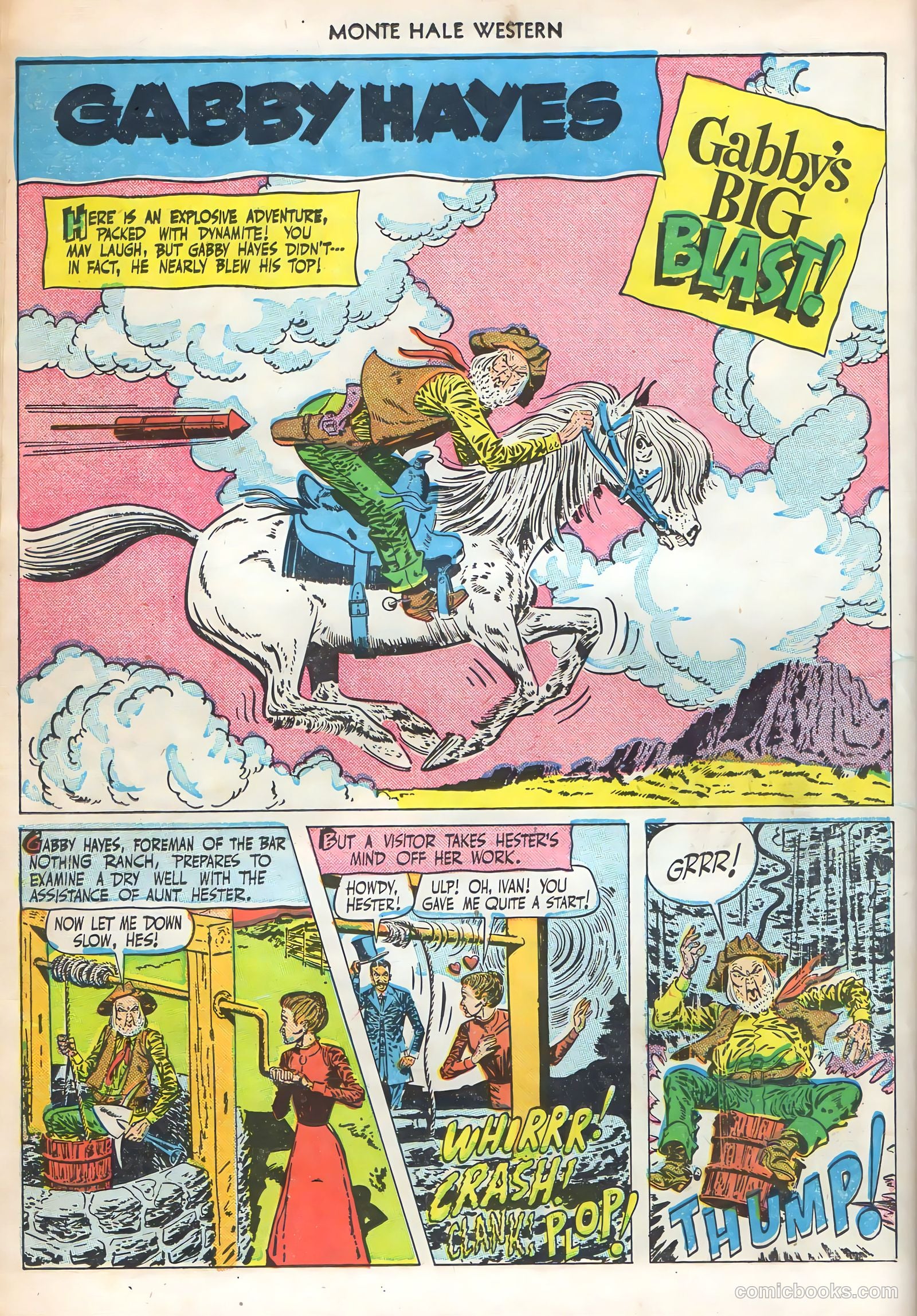 Monte Hale Western #51 (1950) — page 14 of 52