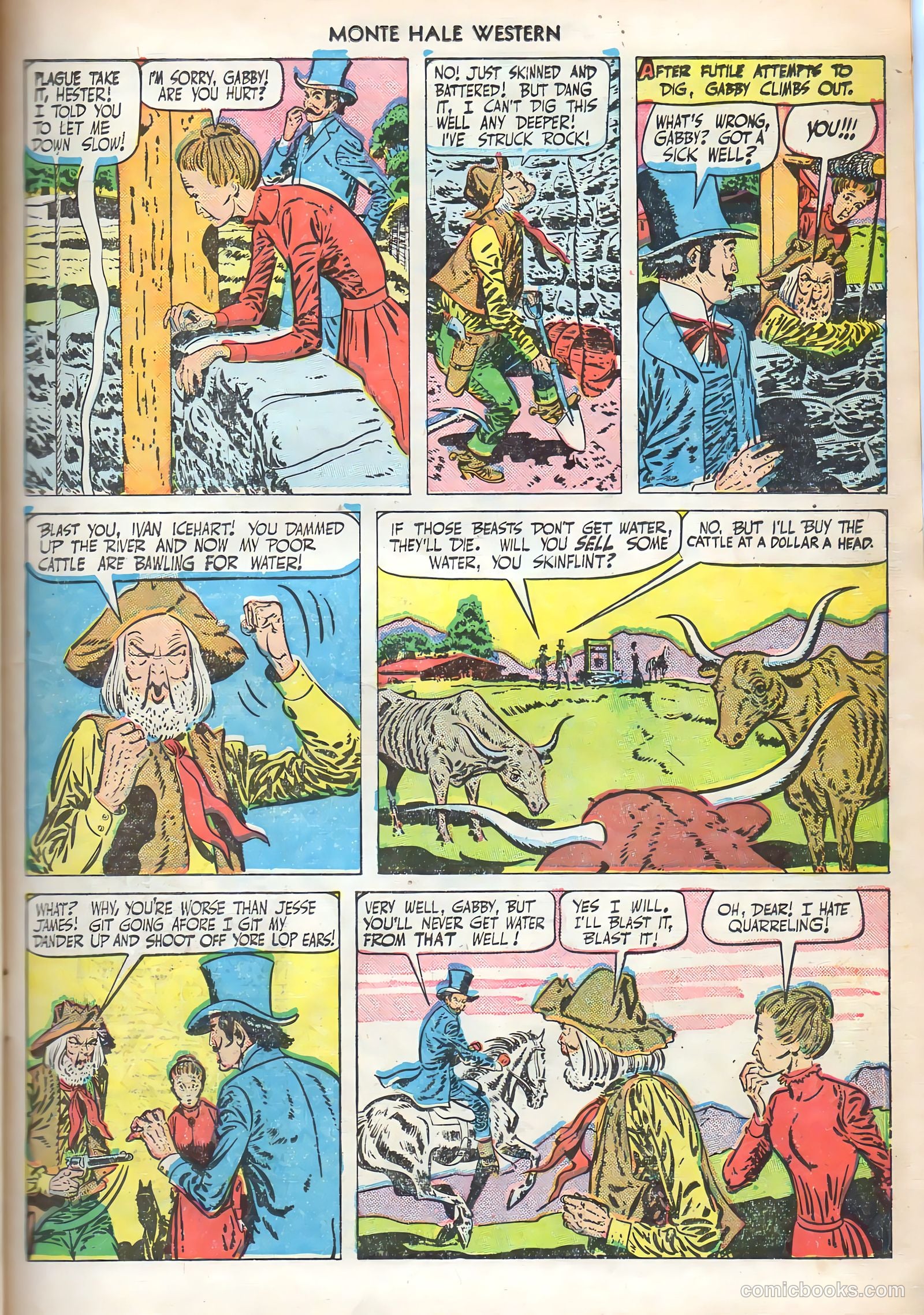 Monte Hale Western #51 (1950) — page 15 of 52