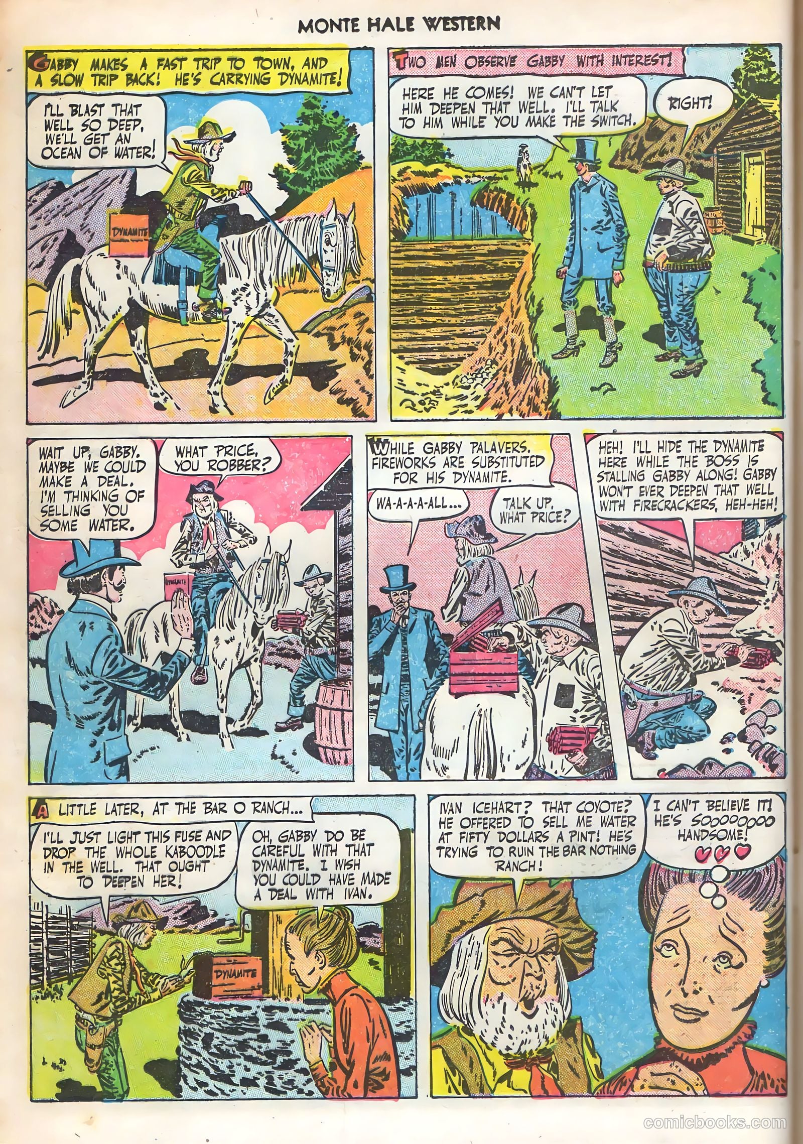 Monte Hale Western #51 (1950) — page 16 of 52