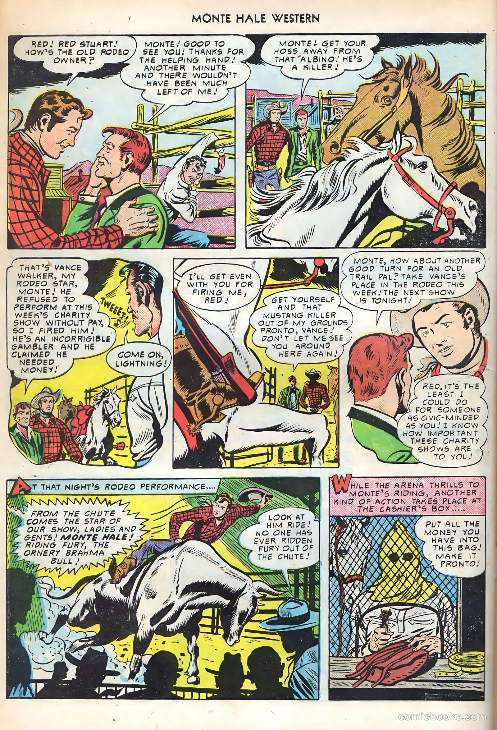 Monte Hale Western #51 (1950) — page 20 of 52