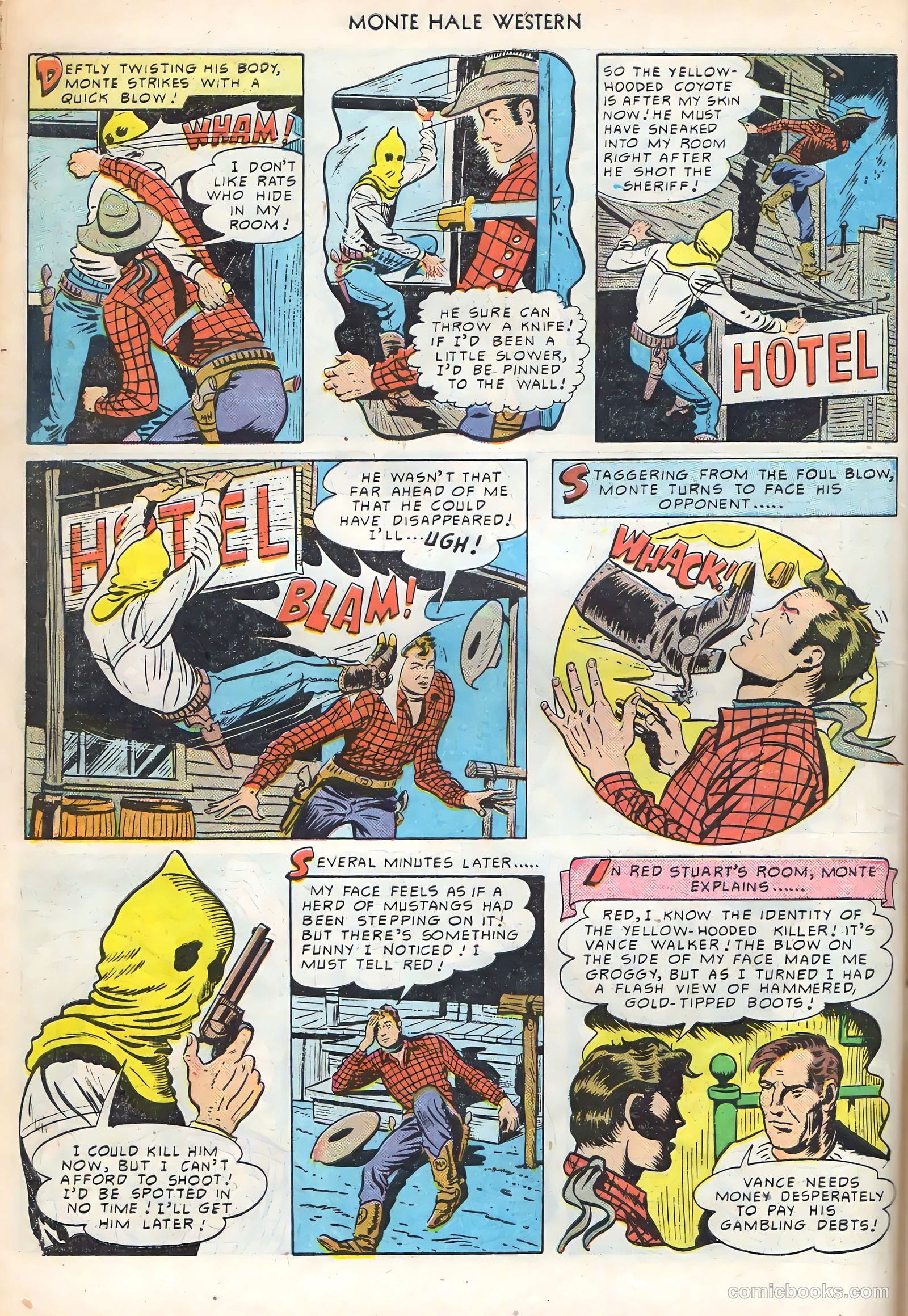 Monte Hale Western #51 (1950) — page 22 of 52