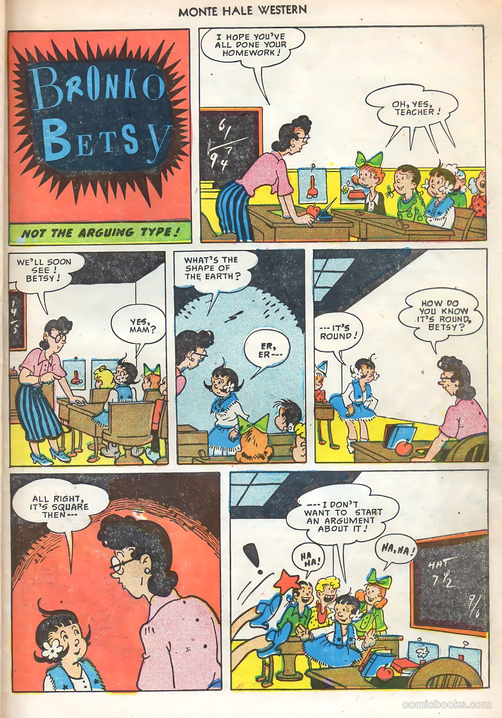 Monte Hale Western #51 (1950) — page 39 of 52
