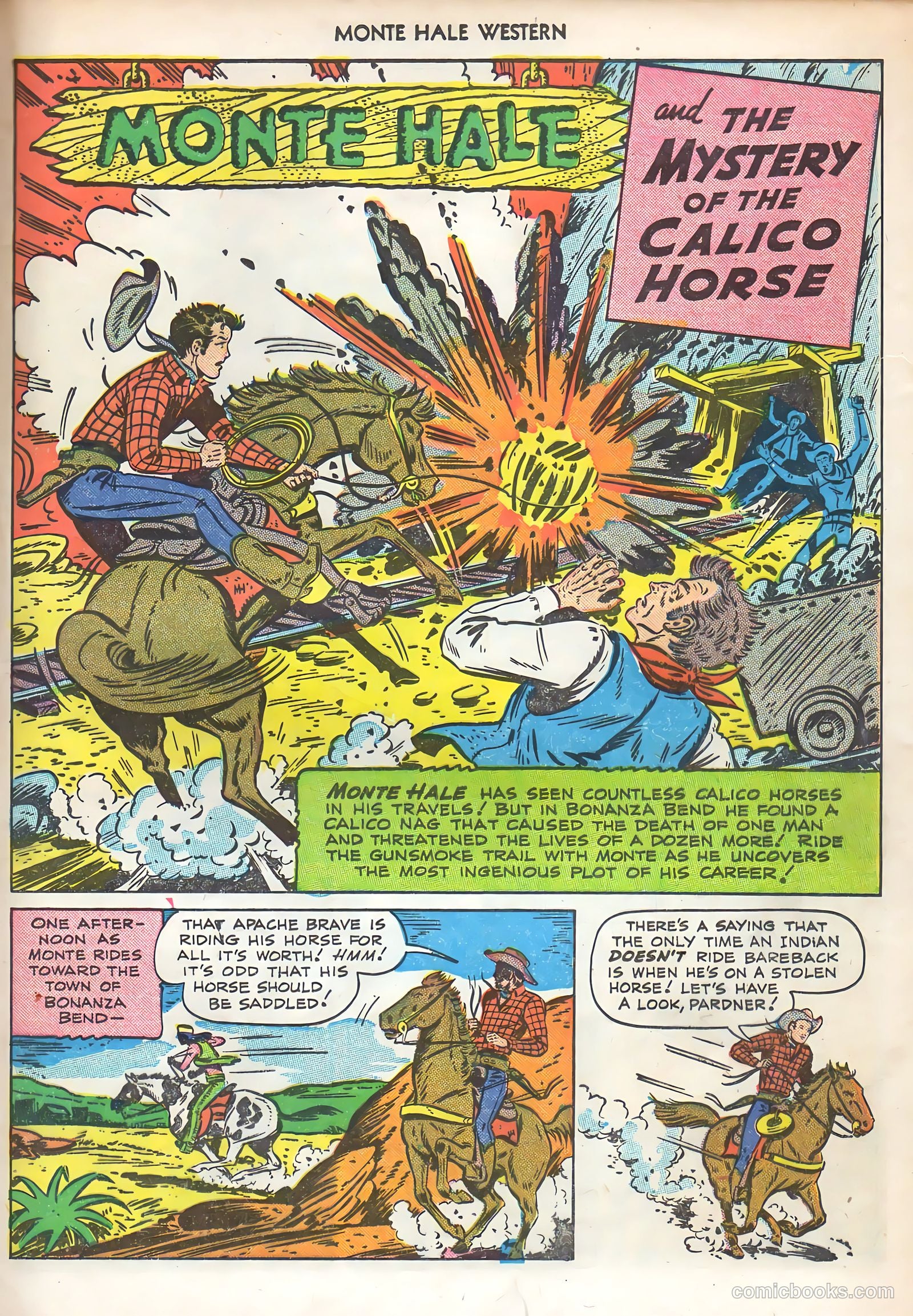 Monte Hale Western #51 (1950) — page 41 of 52