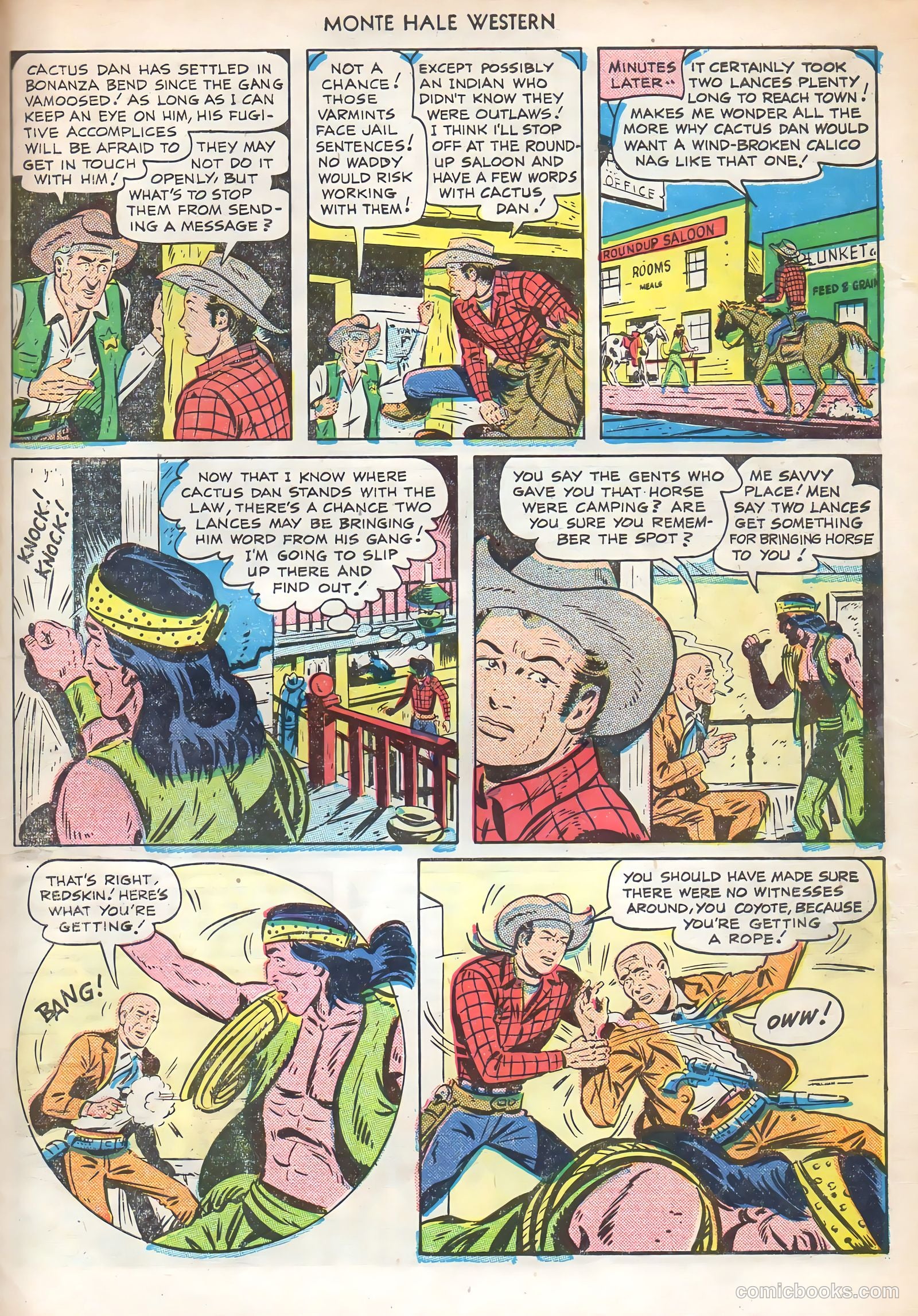 Monte Hale Western #51 (1950) — page 43 of 52