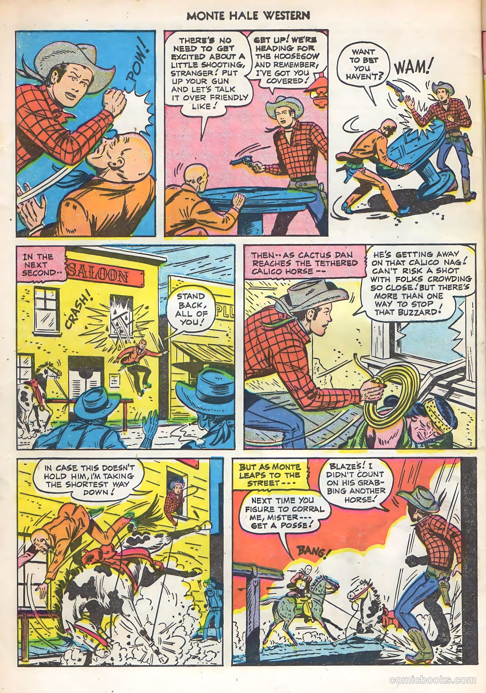 Monte Hale Western #51 (1950) — page 44 of 52