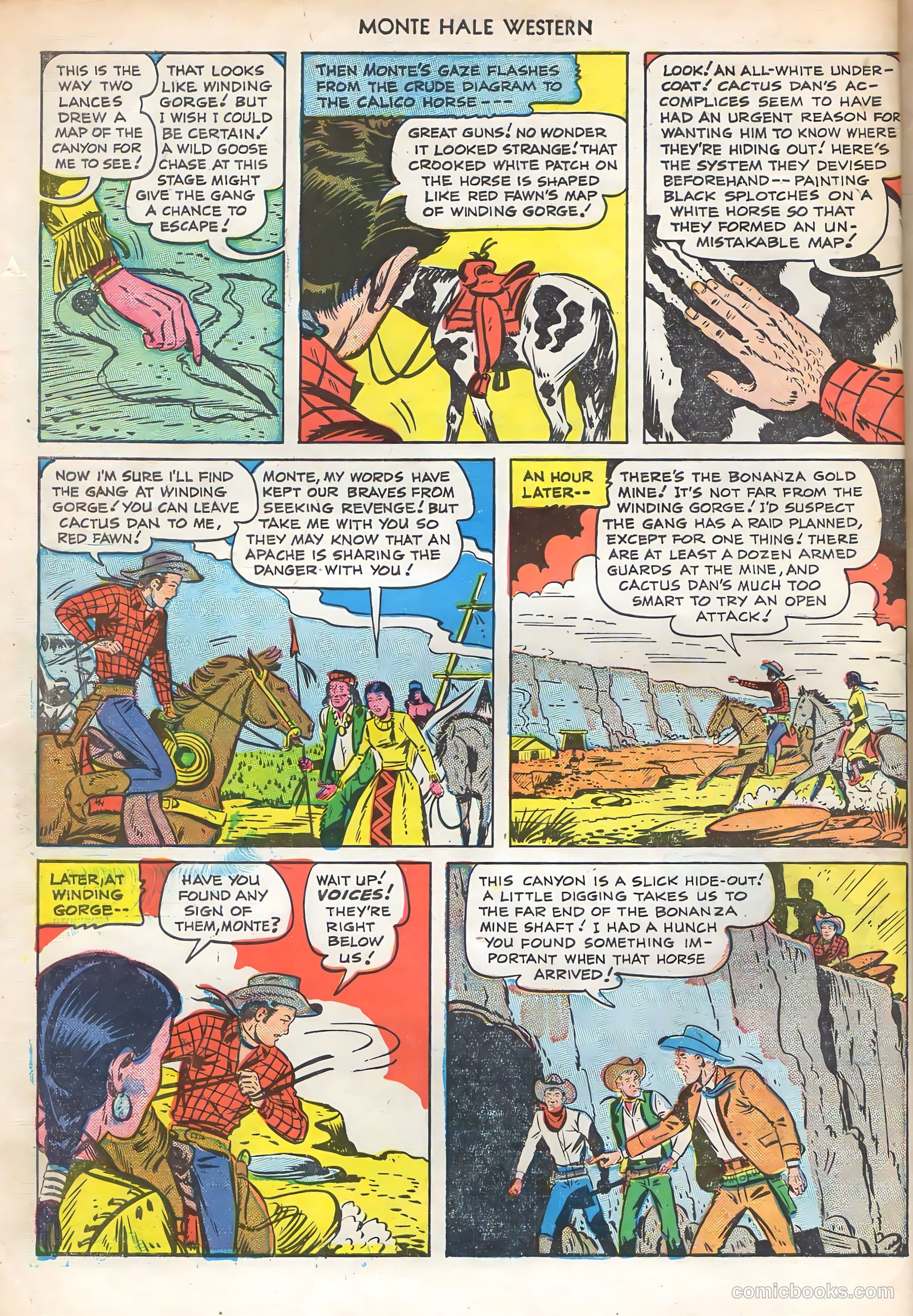 Monte Hale Western #51 (1950) — page 46 of 52