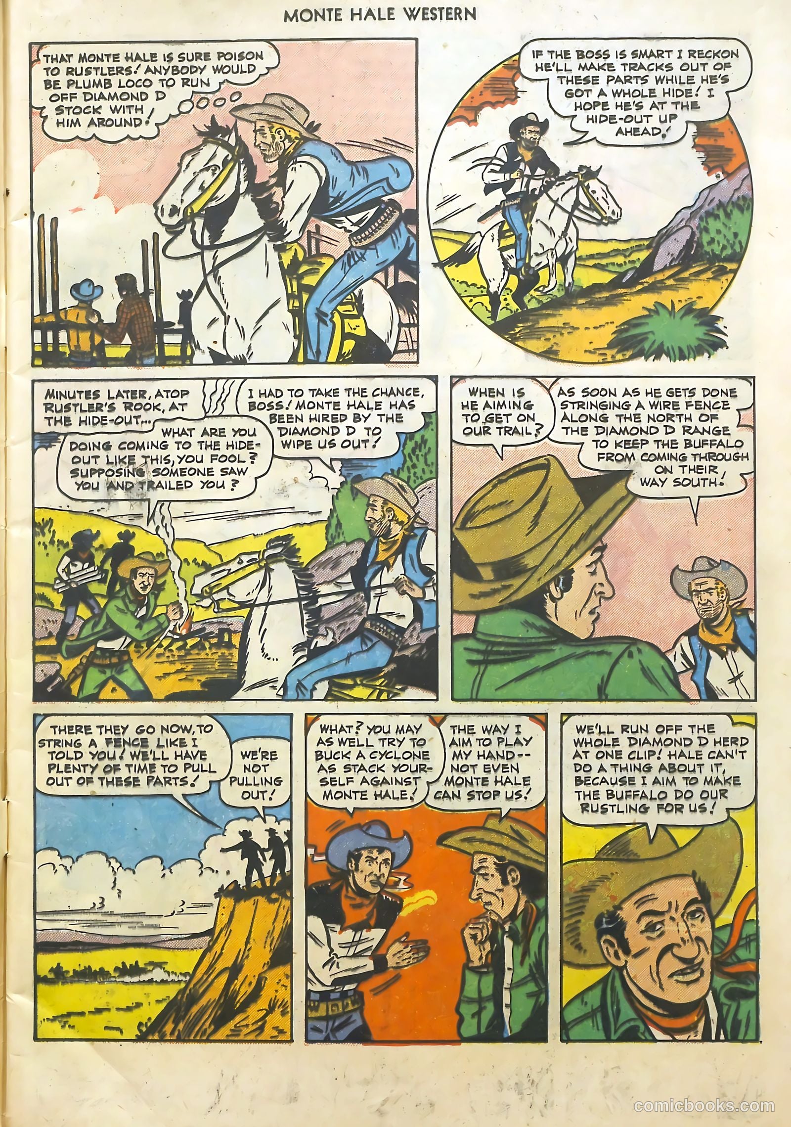 Monte Hale Western #52 (1950) — page 5 of 52