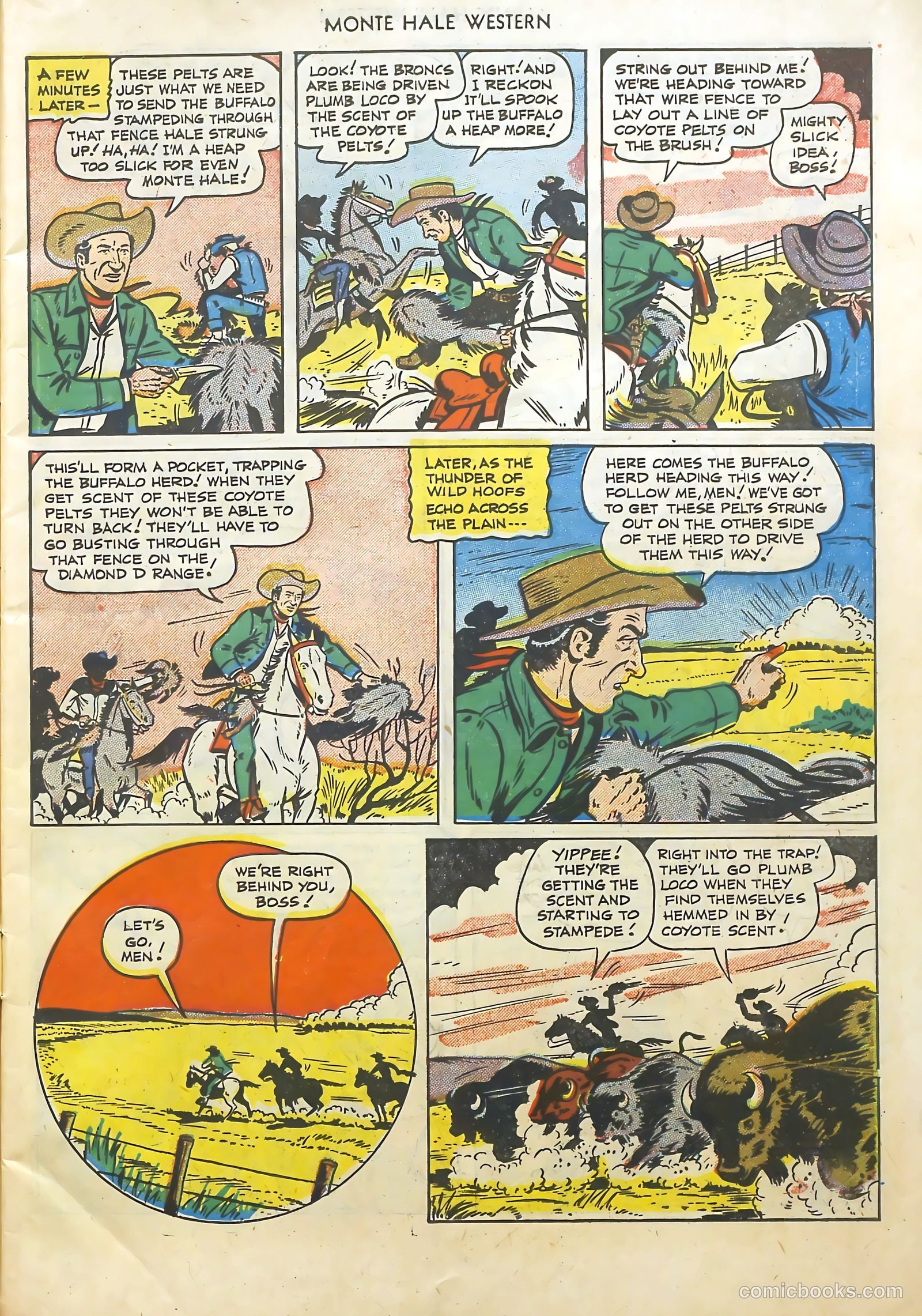 Monte Hale Western #52 (1950) — page 7 of 52