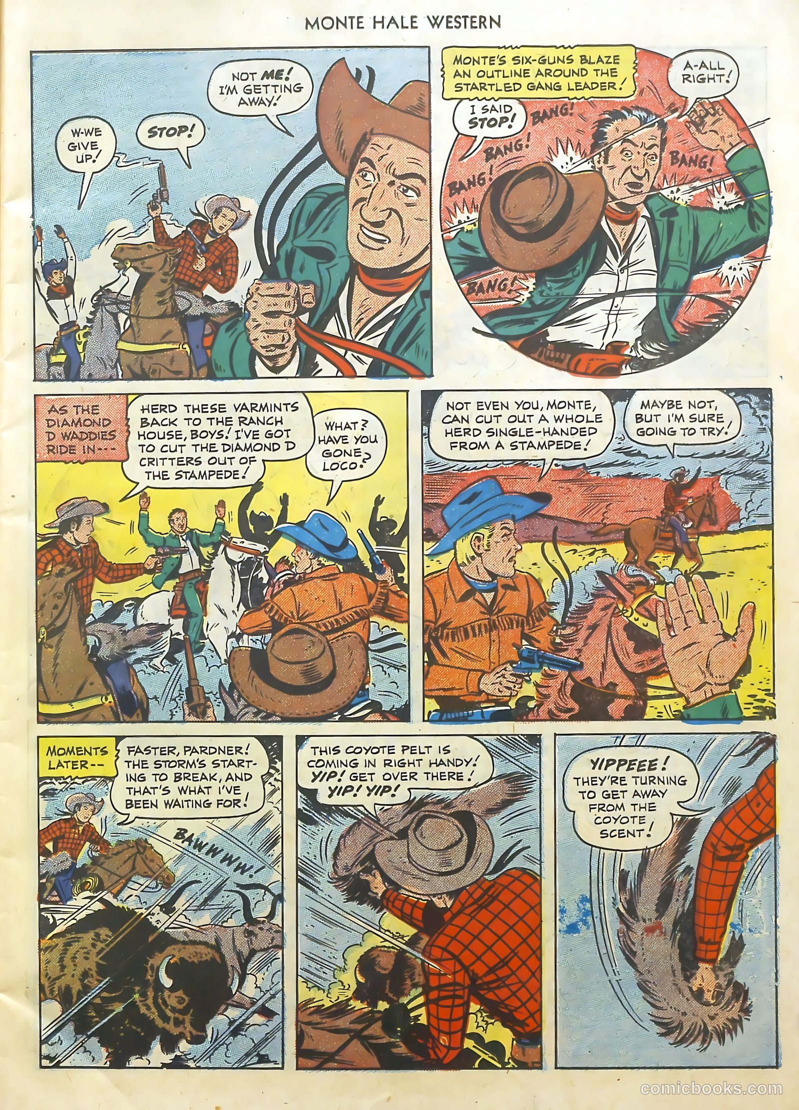 Monte Hale Western #52 (1950) — page 11 of 52