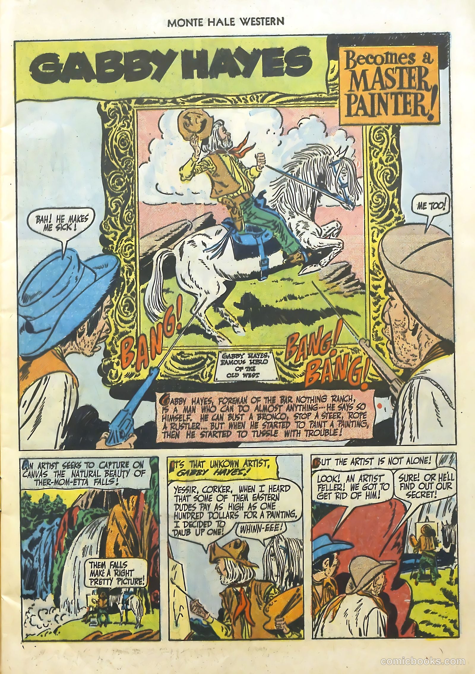 Monte Hale Western #52 (1950) — page 13 of 52