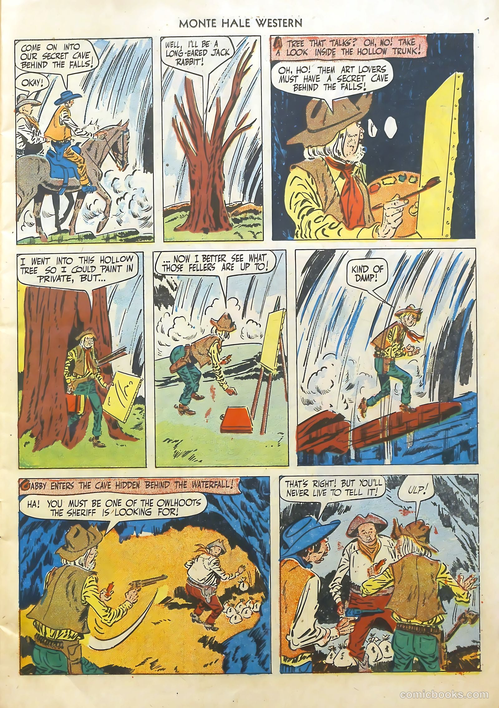 Monte Hale Western #52 (1950) — page 15 of 52
