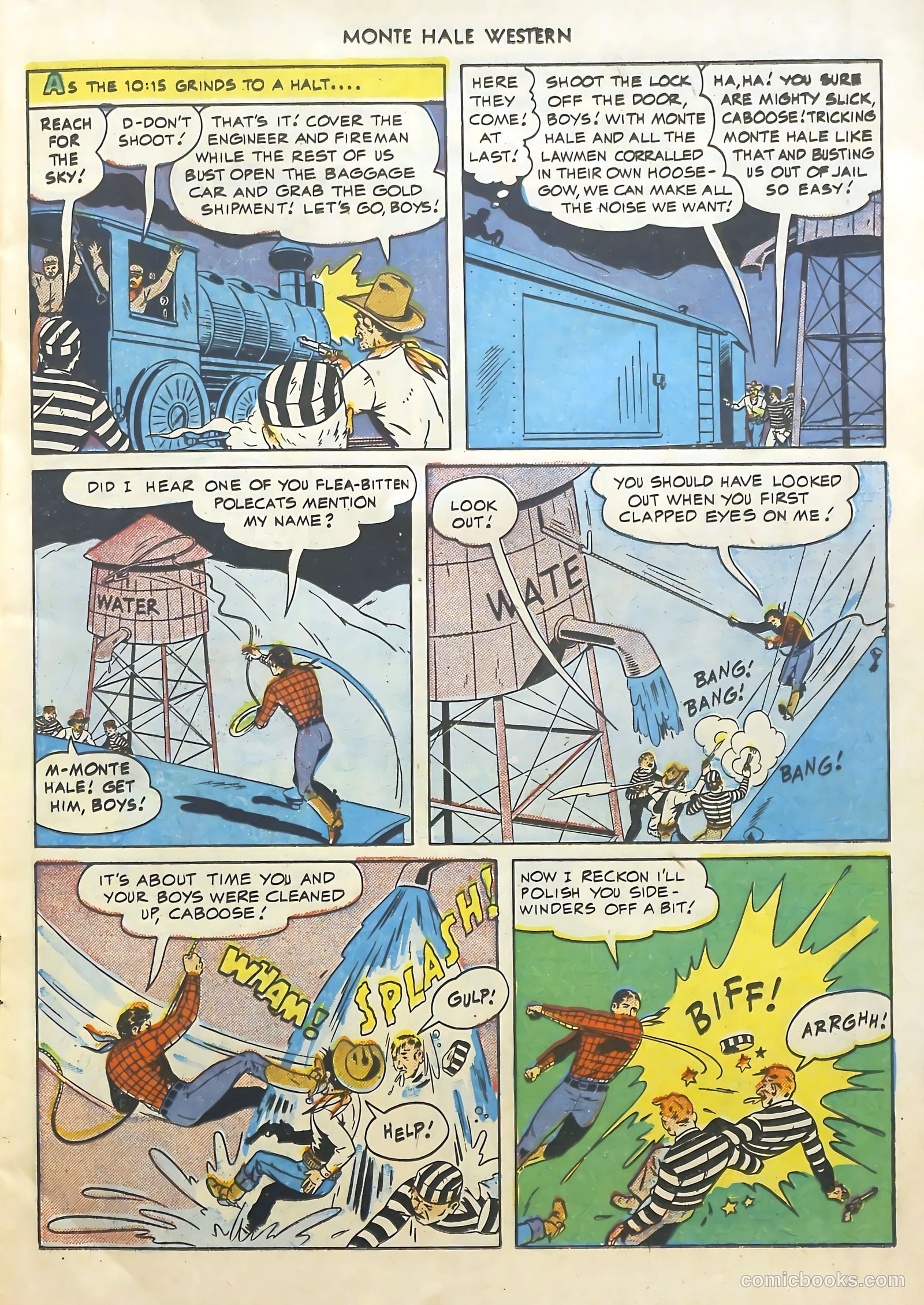 Monte Hale Western #52 (1950) — page 23 of 52