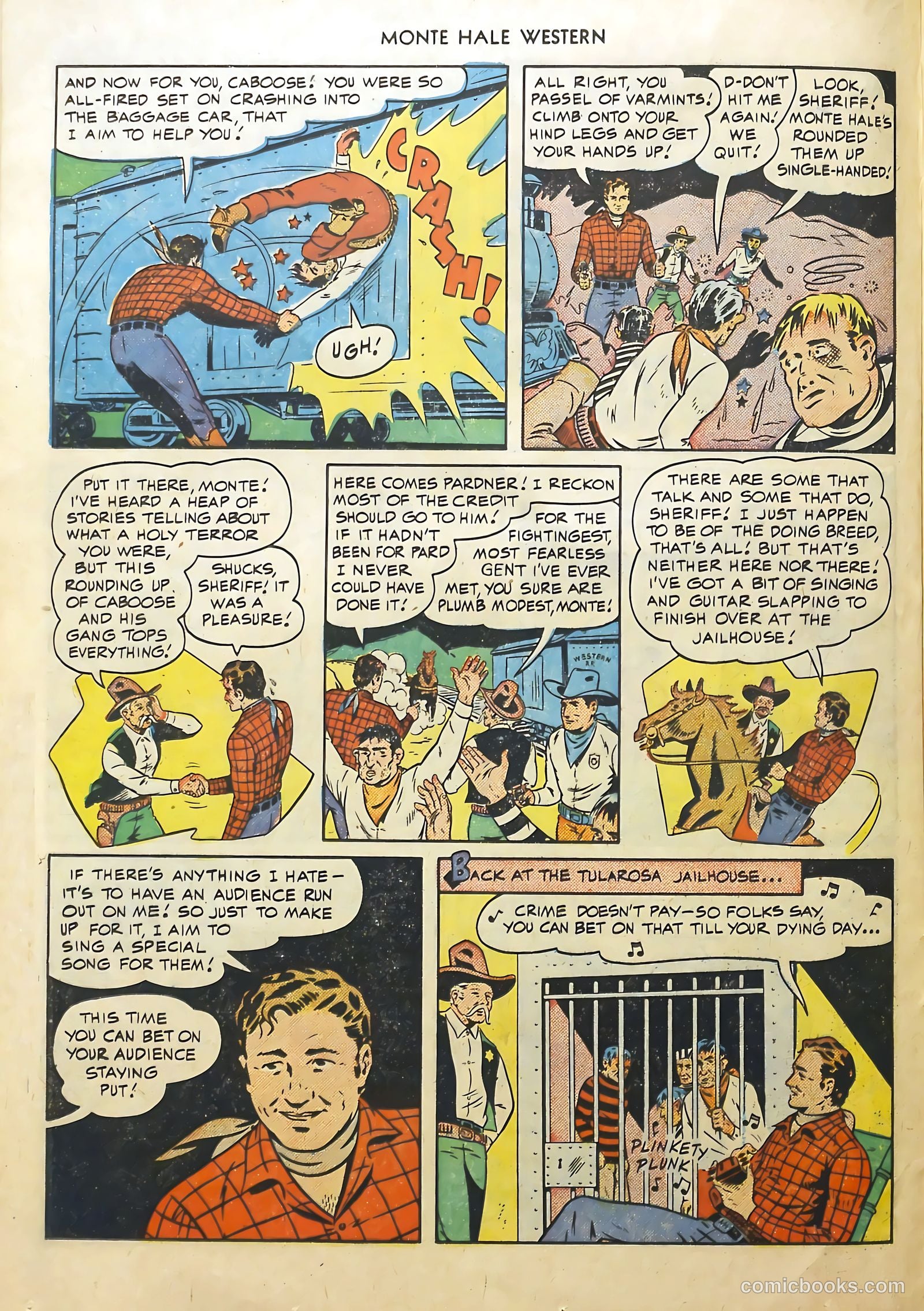 Monte Hale Western #52 (1950) — page 24 of 52