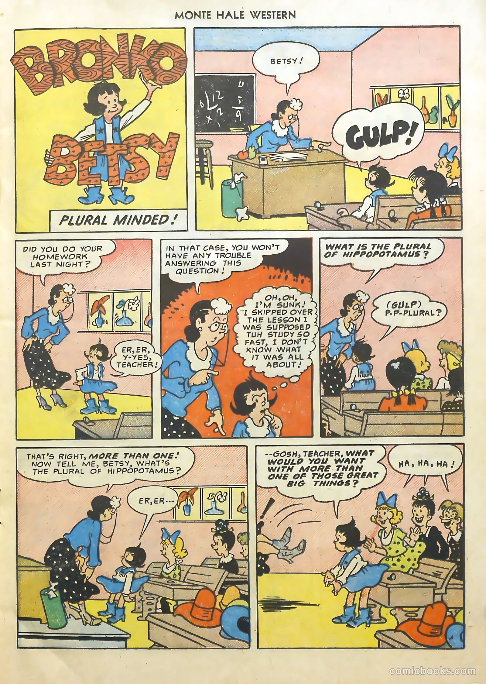 Monte Hale Western #52 (1950) — page 25 of 52