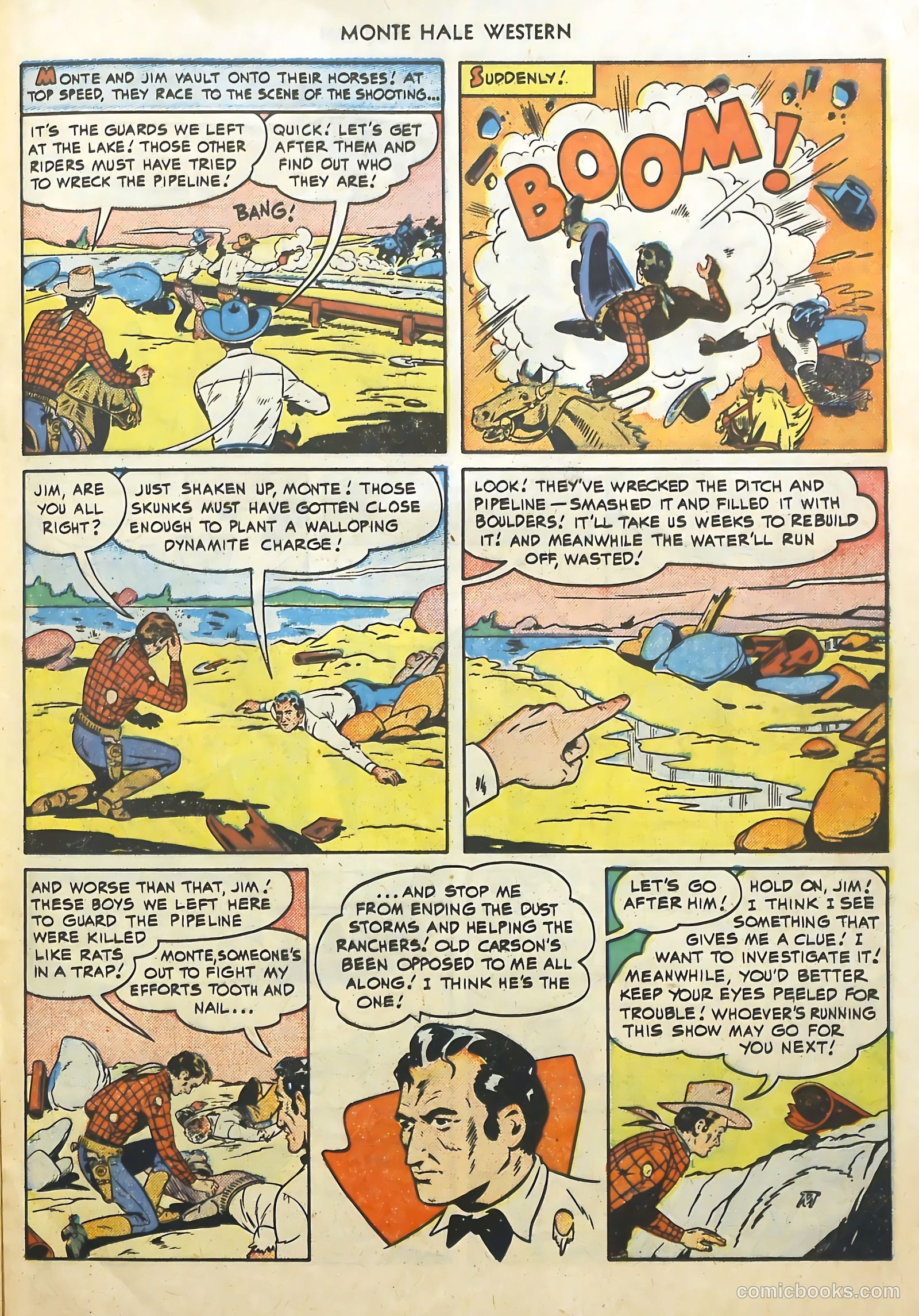 Monte Hale Western #52 (1950) — page 29 of 52