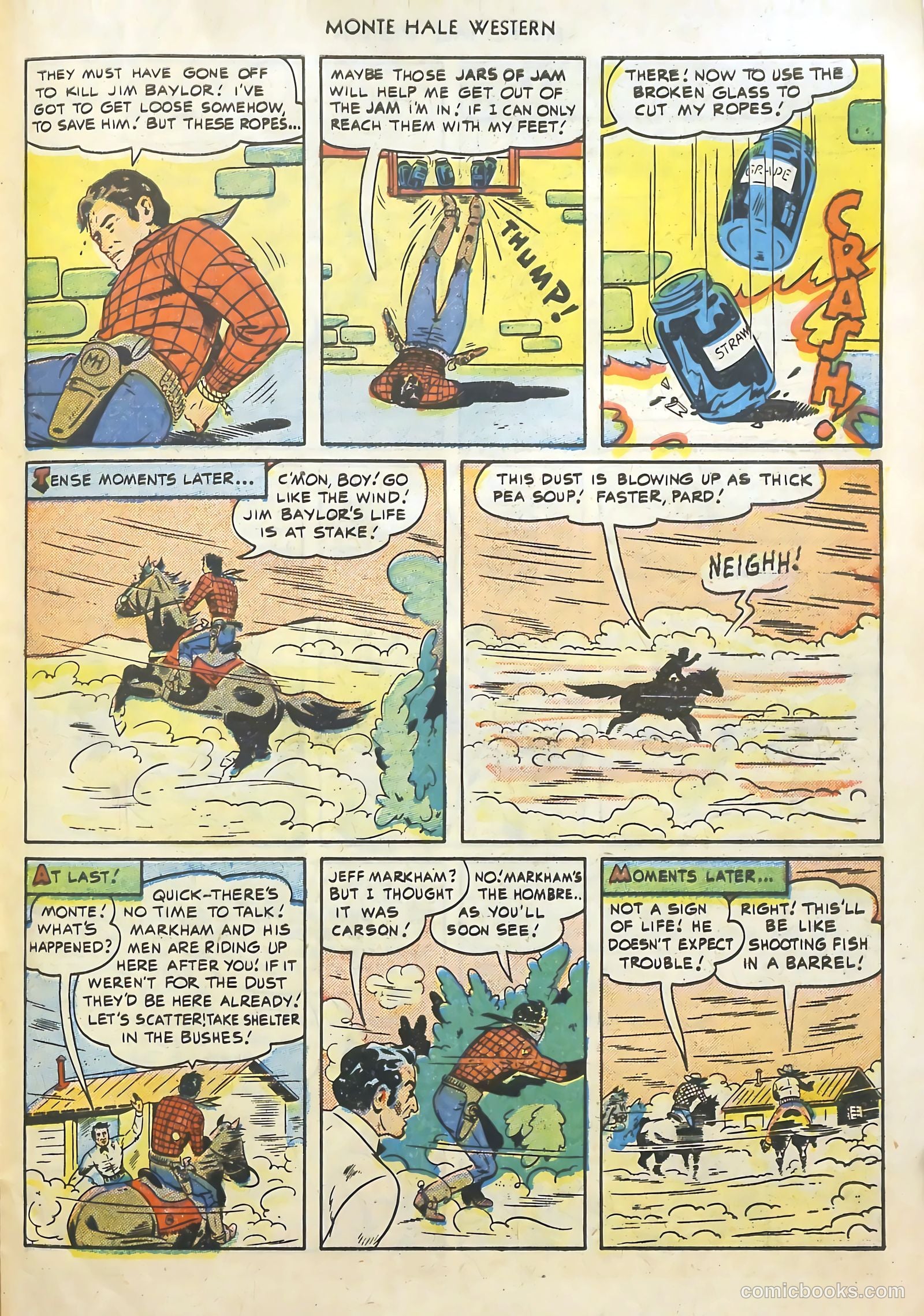Monte Hale Western #52 (1950) — page 31 of 52
