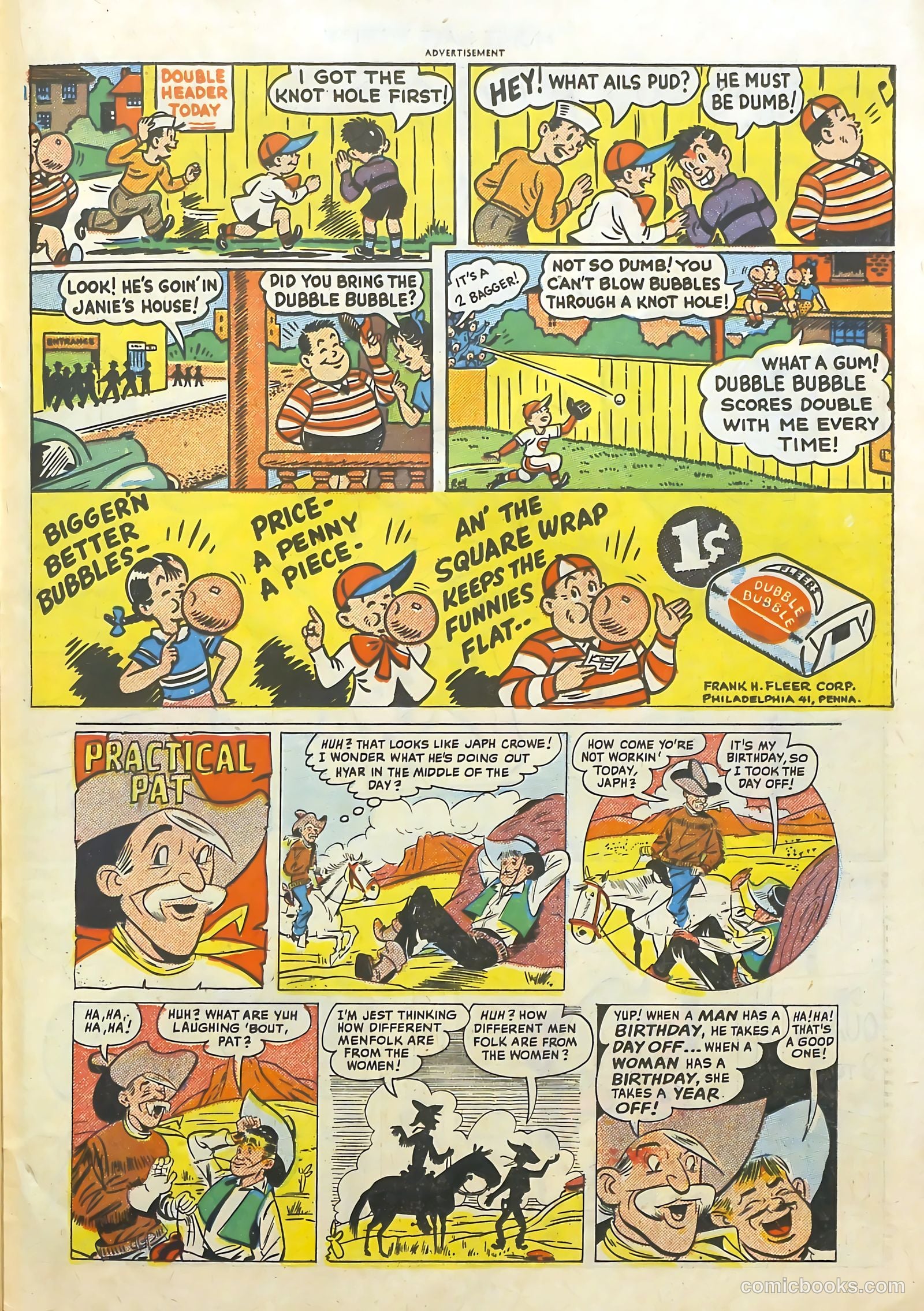 Monte Hale Western #52 (1950) — page 35 of 52