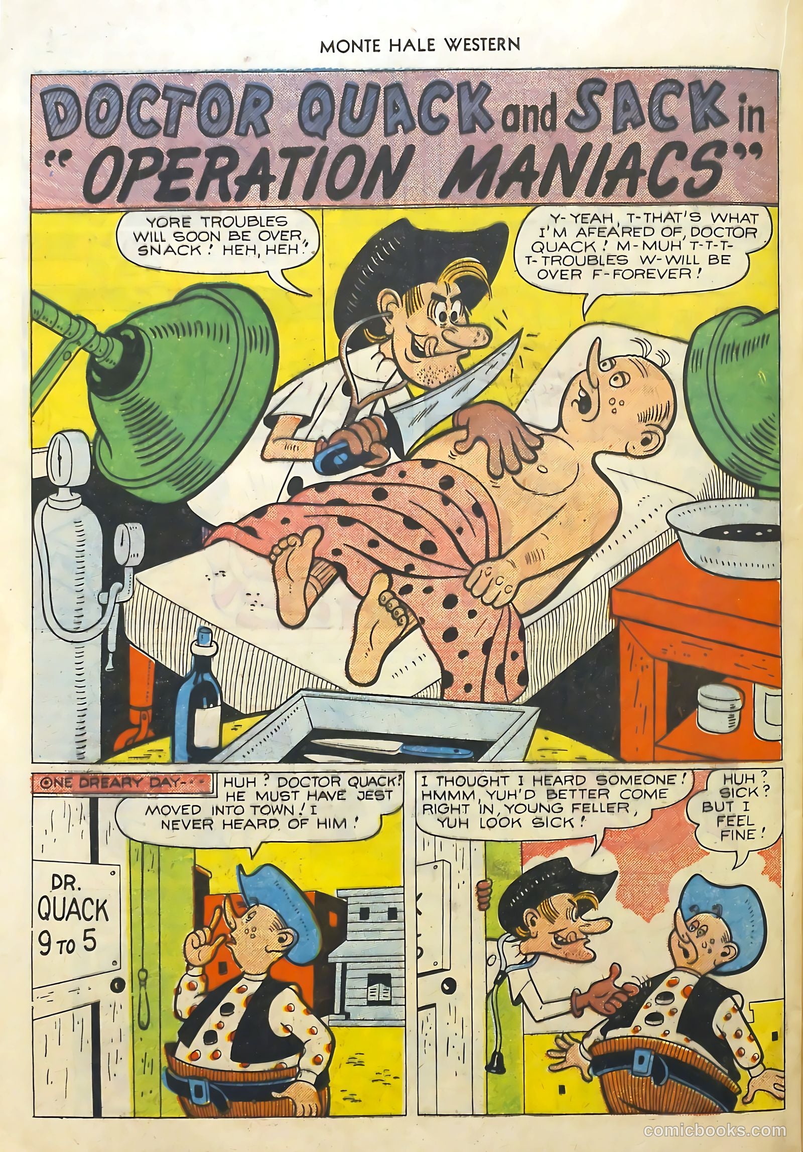 Monte Hale Western #52 (1950) — page 36 of 52