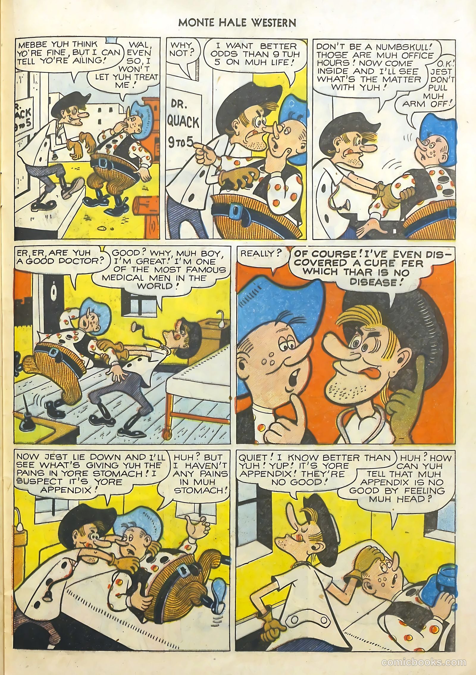 Monte Hale Western #52 (1950) — page 37 of 52