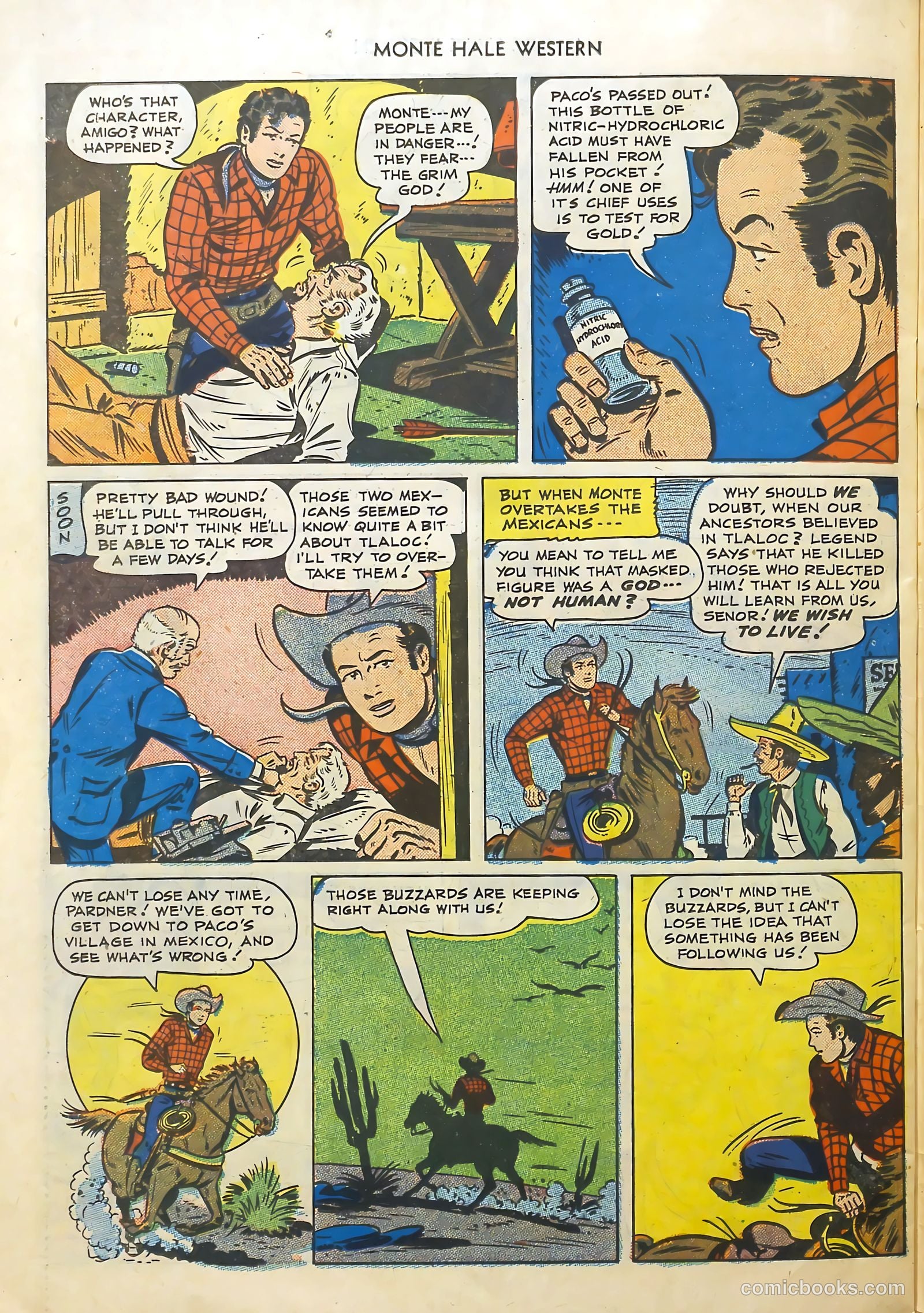 Monte Hale Western #52 (1950) — page 42 of 52