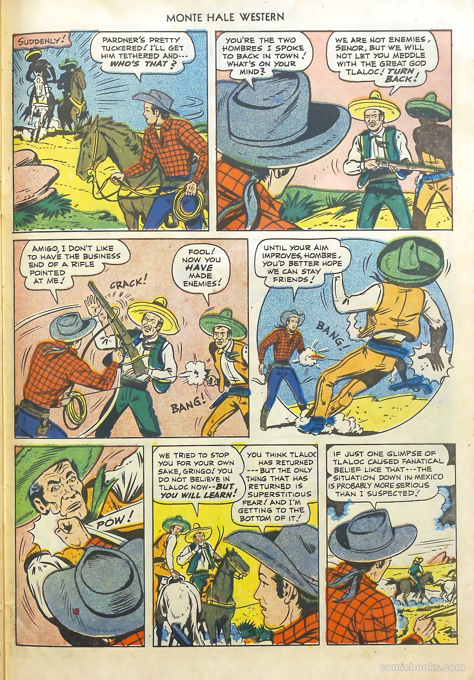 Monte Hale Western #52 (1950) — page 43 of 52
