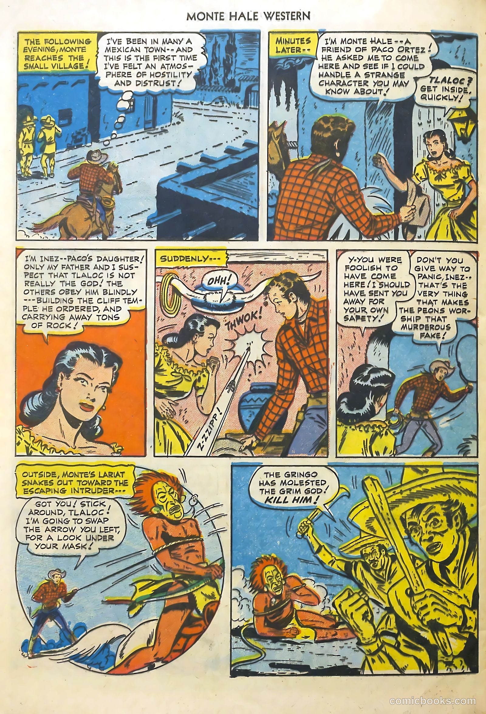 Monte Hale Western #52 (1950) — page 44 of 52