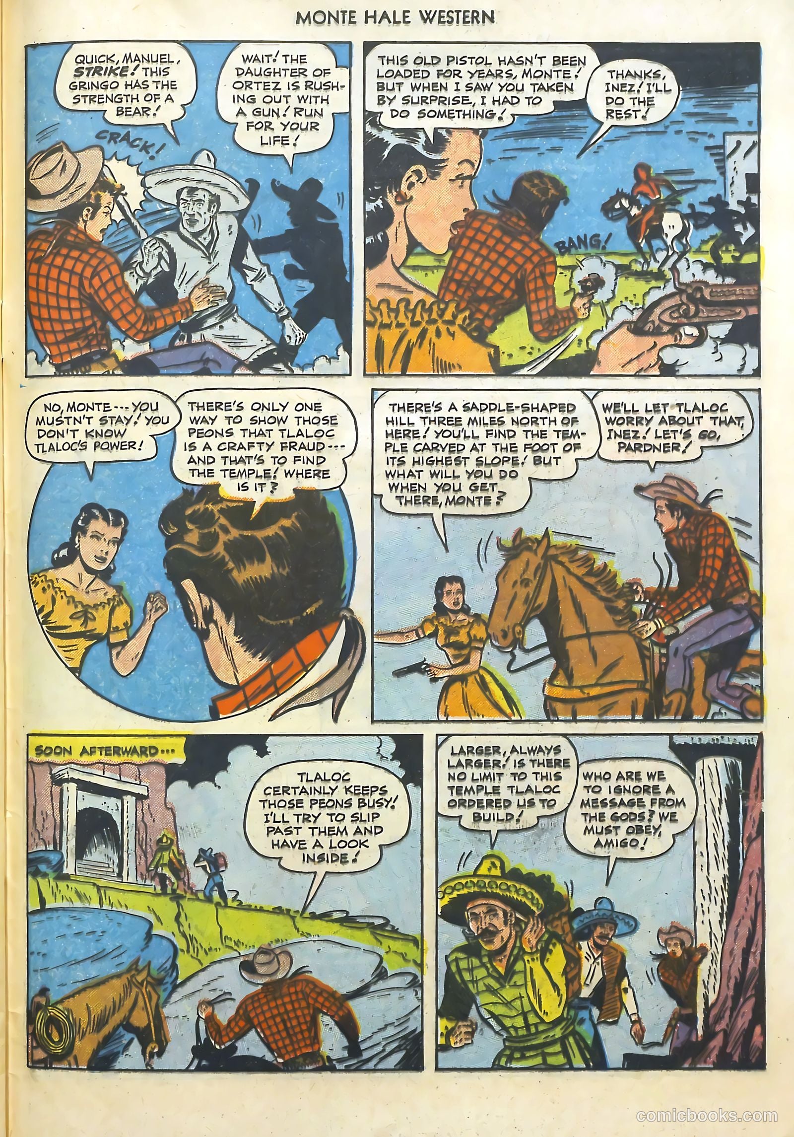 Monte Hale Western #52 (1950) — page 45 of 52