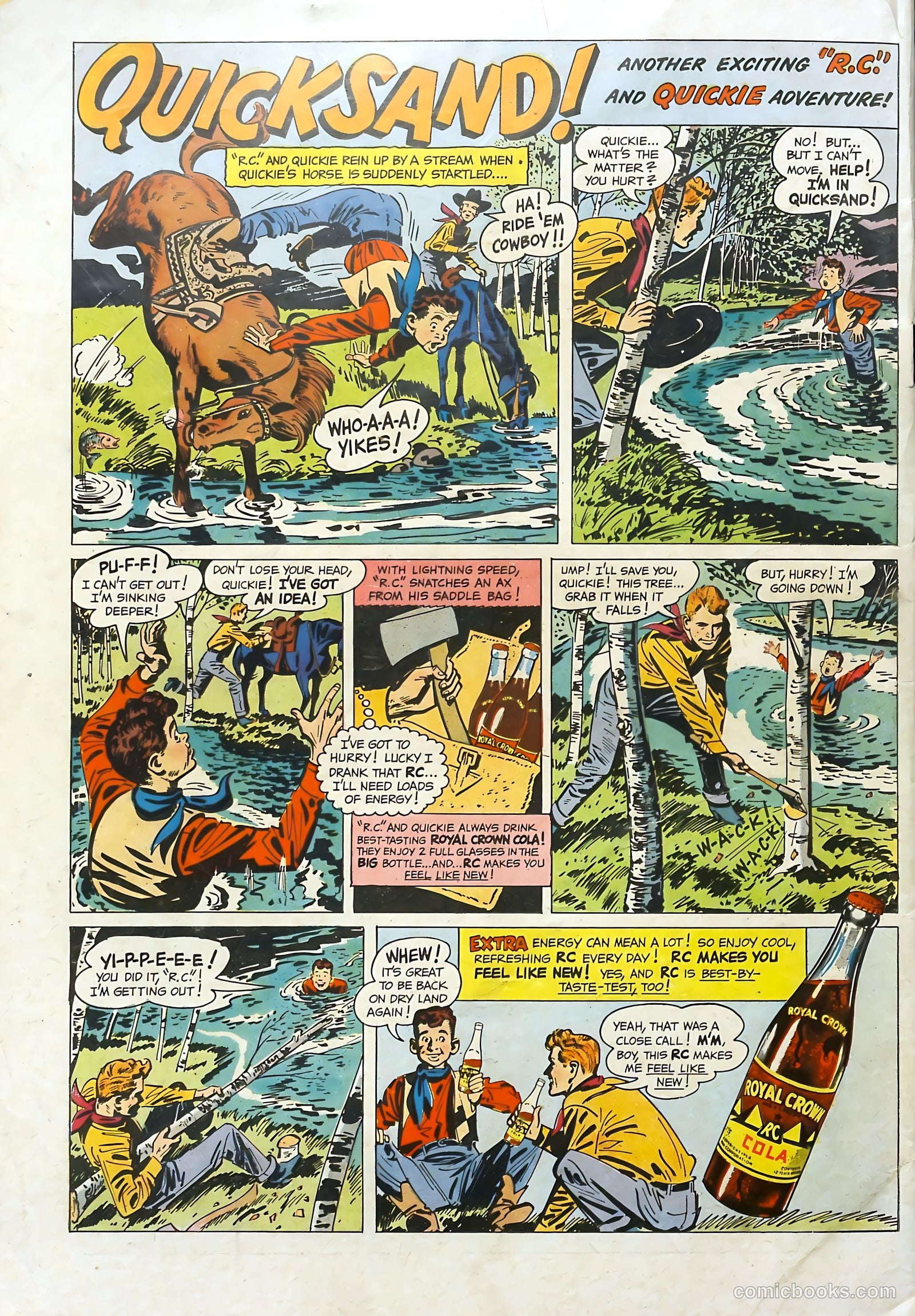 Monte Hale Western #52 (1950) — page 52 of 52