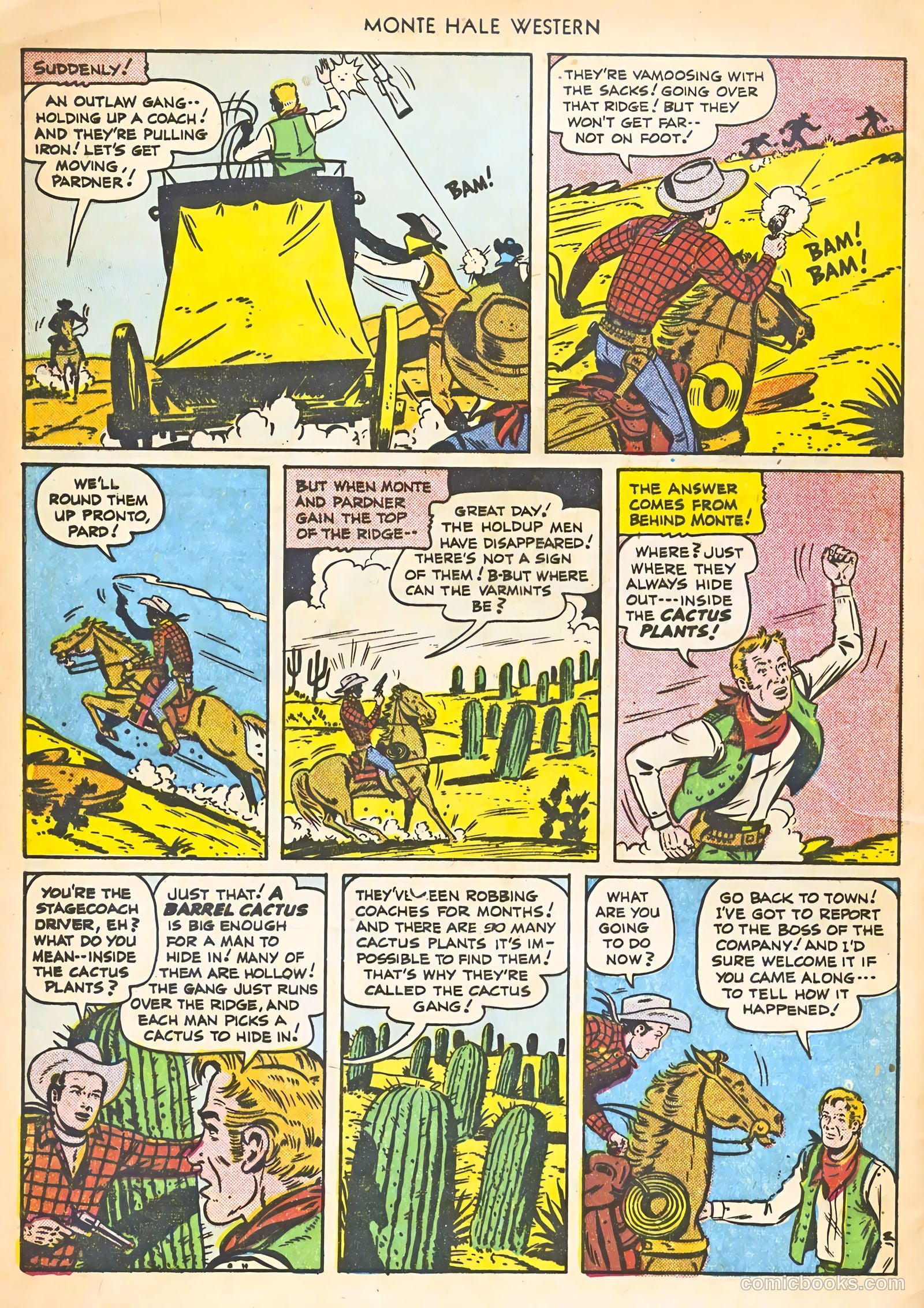 Monte Hale Western #53 (1950) — page 4 of 36